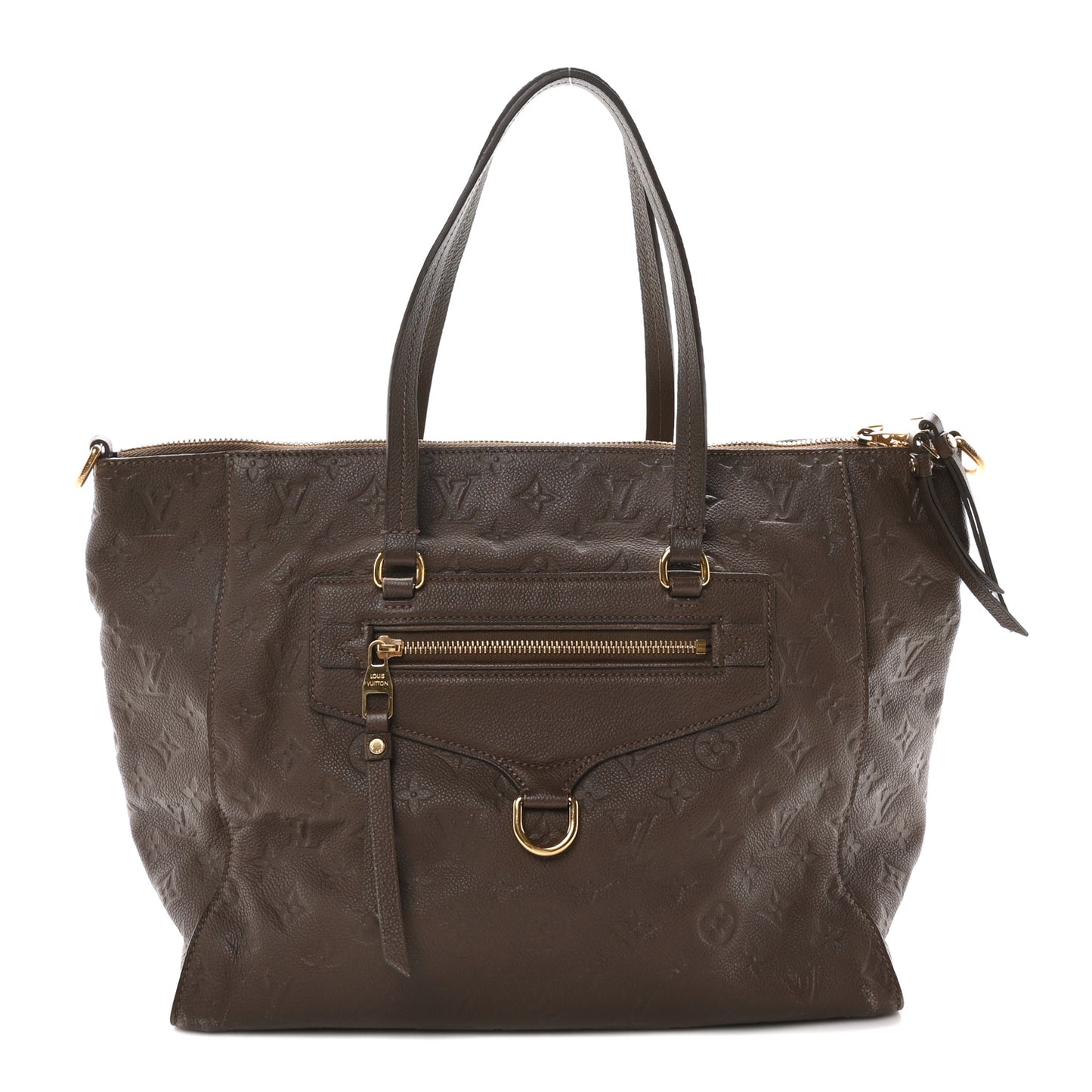 Louis Vuitton Lumineuse PM Monogram Empreinte Leather Bag - Brown