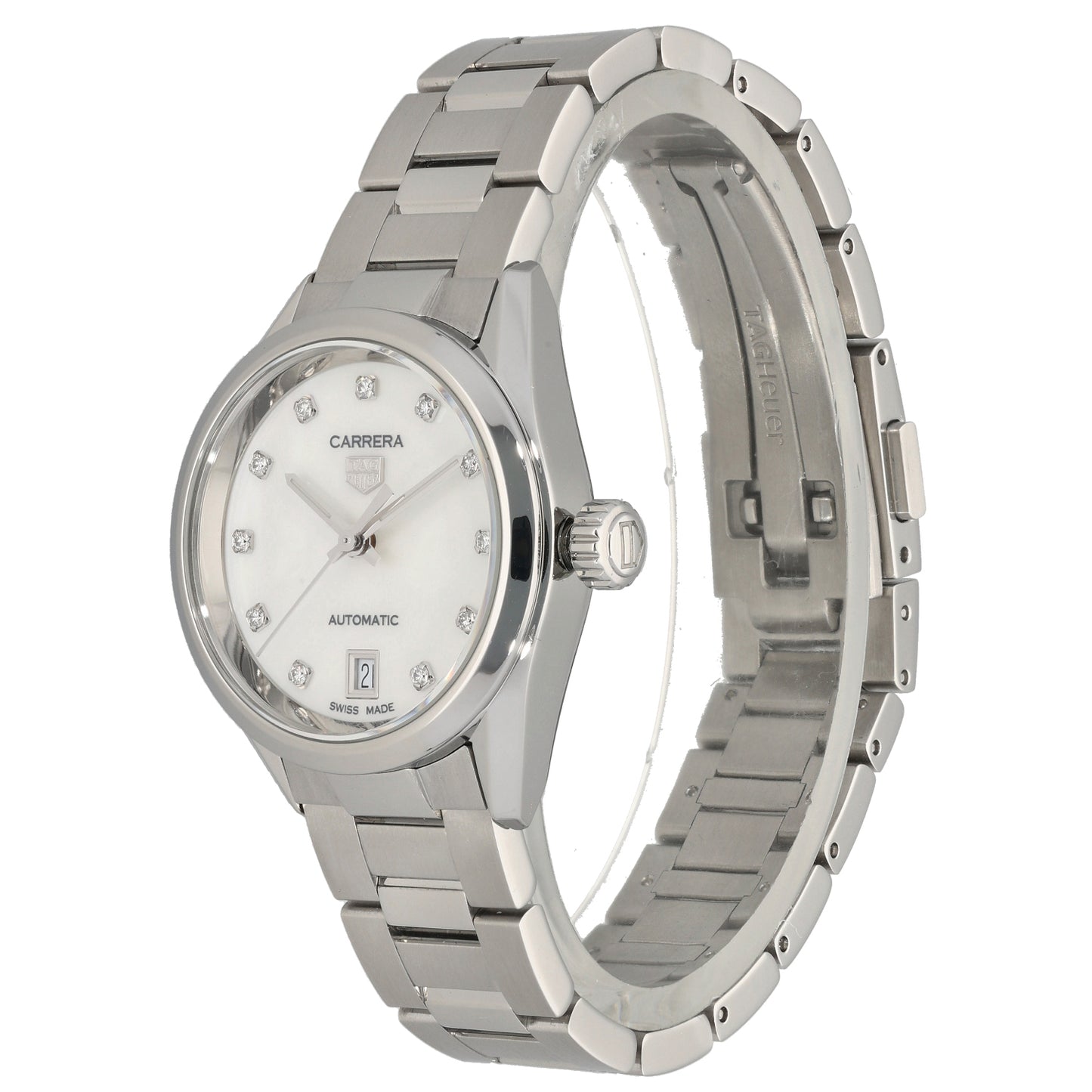 Tag Heuer Carrera WBN2412-0 29mm Stainless Steel Watch