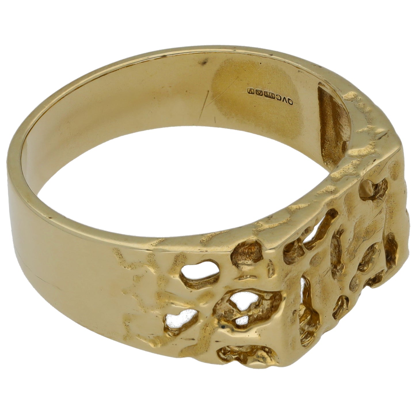 9ct Gold Alternative Ring Size Z+1