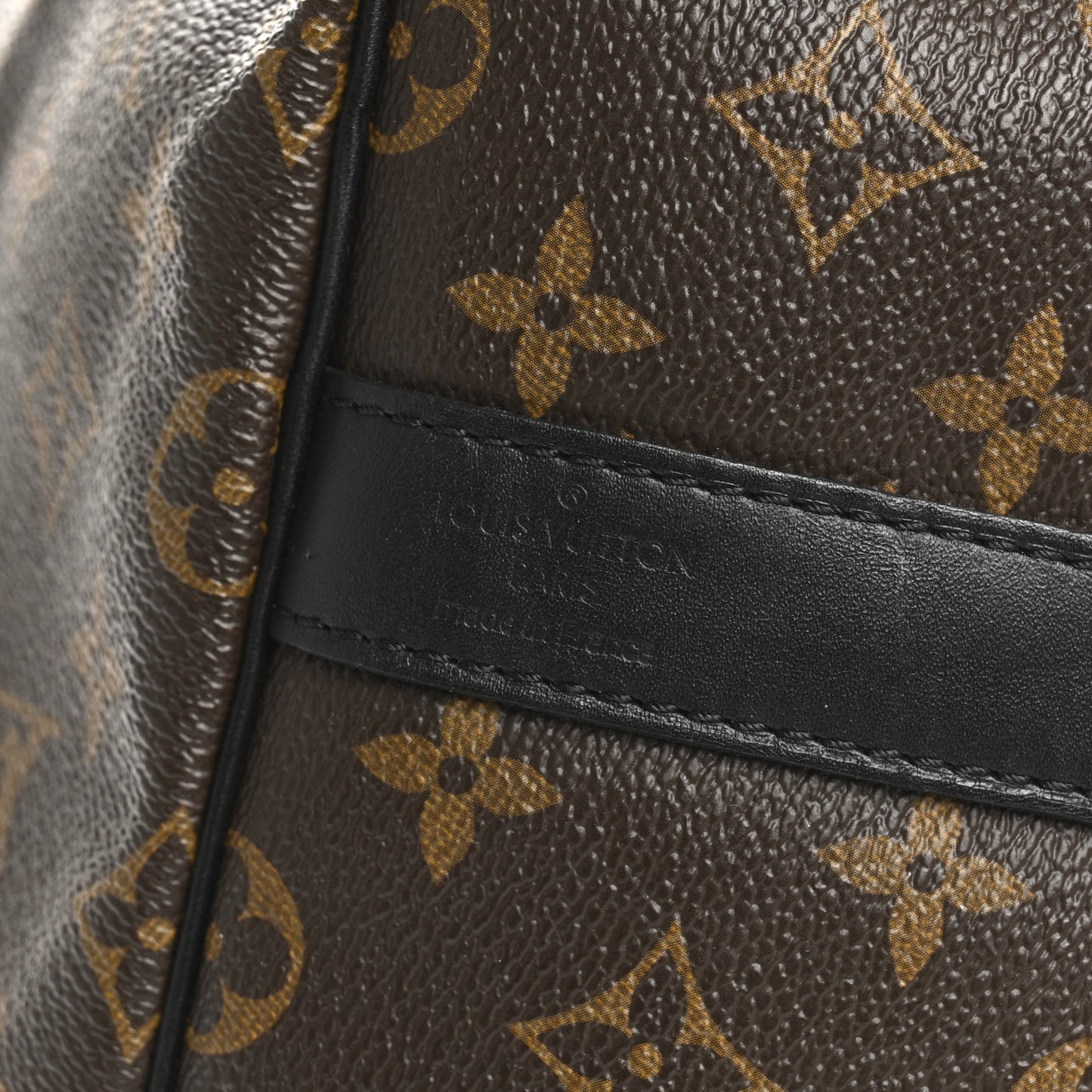 Louis Vuitton Keepall Bandoulière Monogram Macassar Coated Canvas Bag - Brown