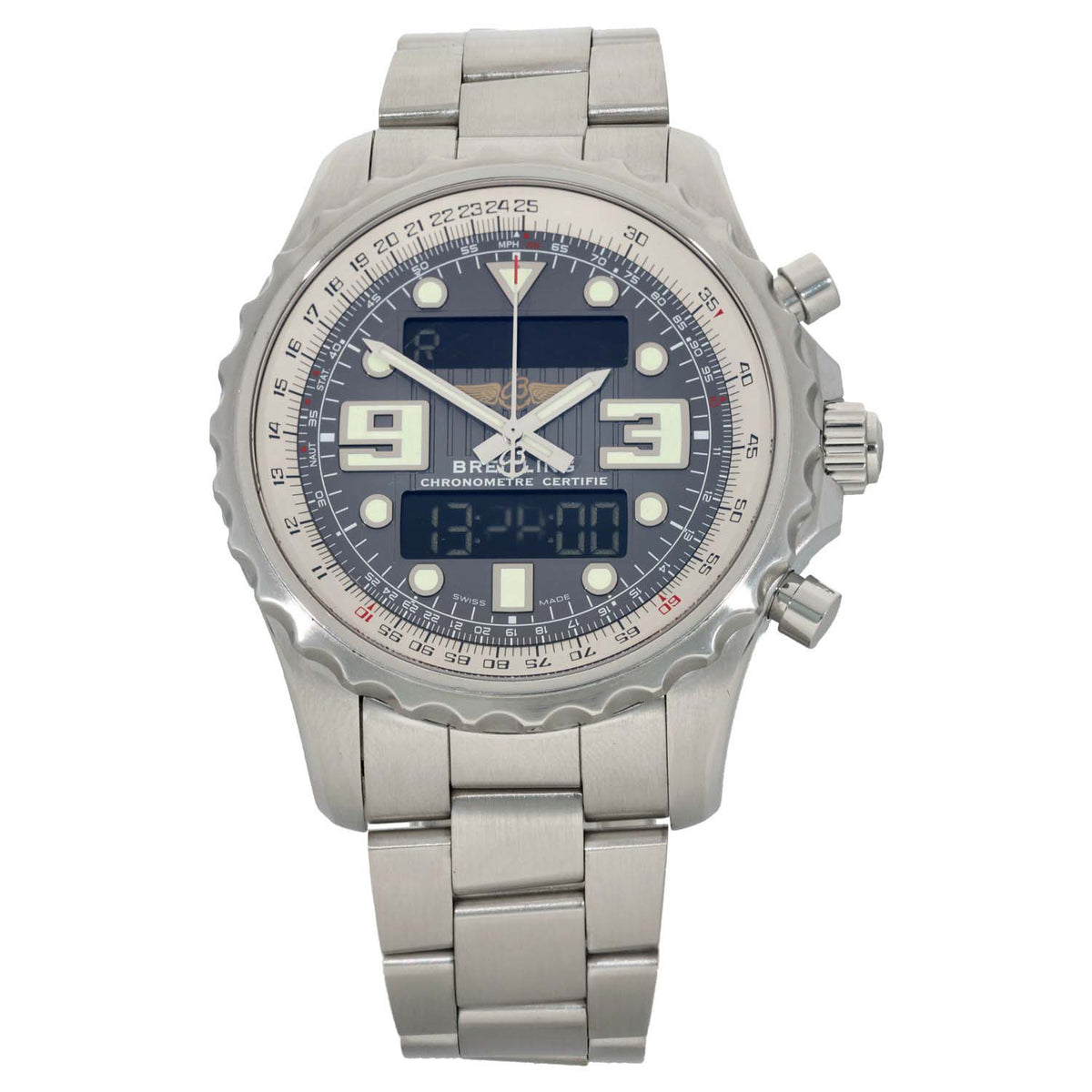 Breitling Chronospace A78365 48mm Stainless Steel Watch