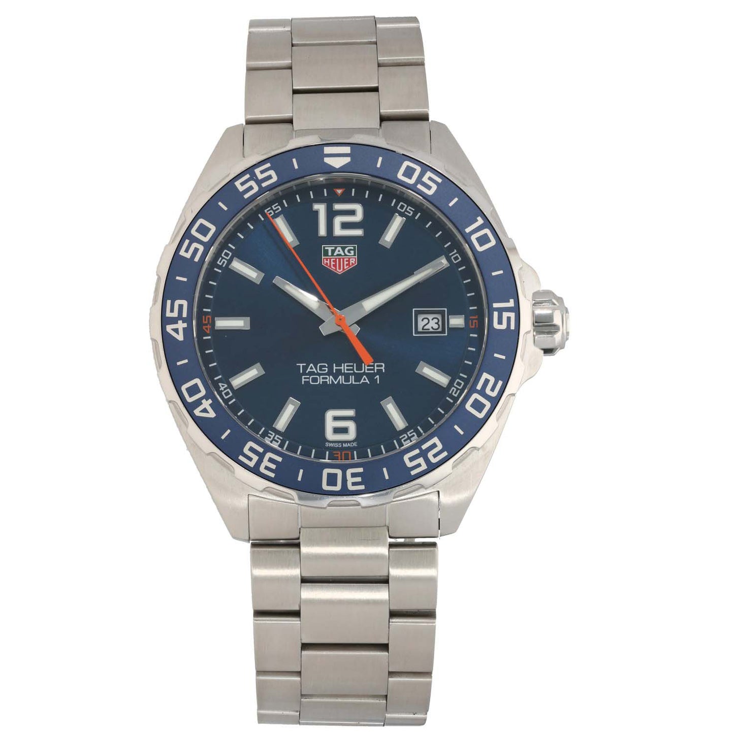 Tag Heuer Formula 1 WAZ1010 43mm Stainless Steel Watch