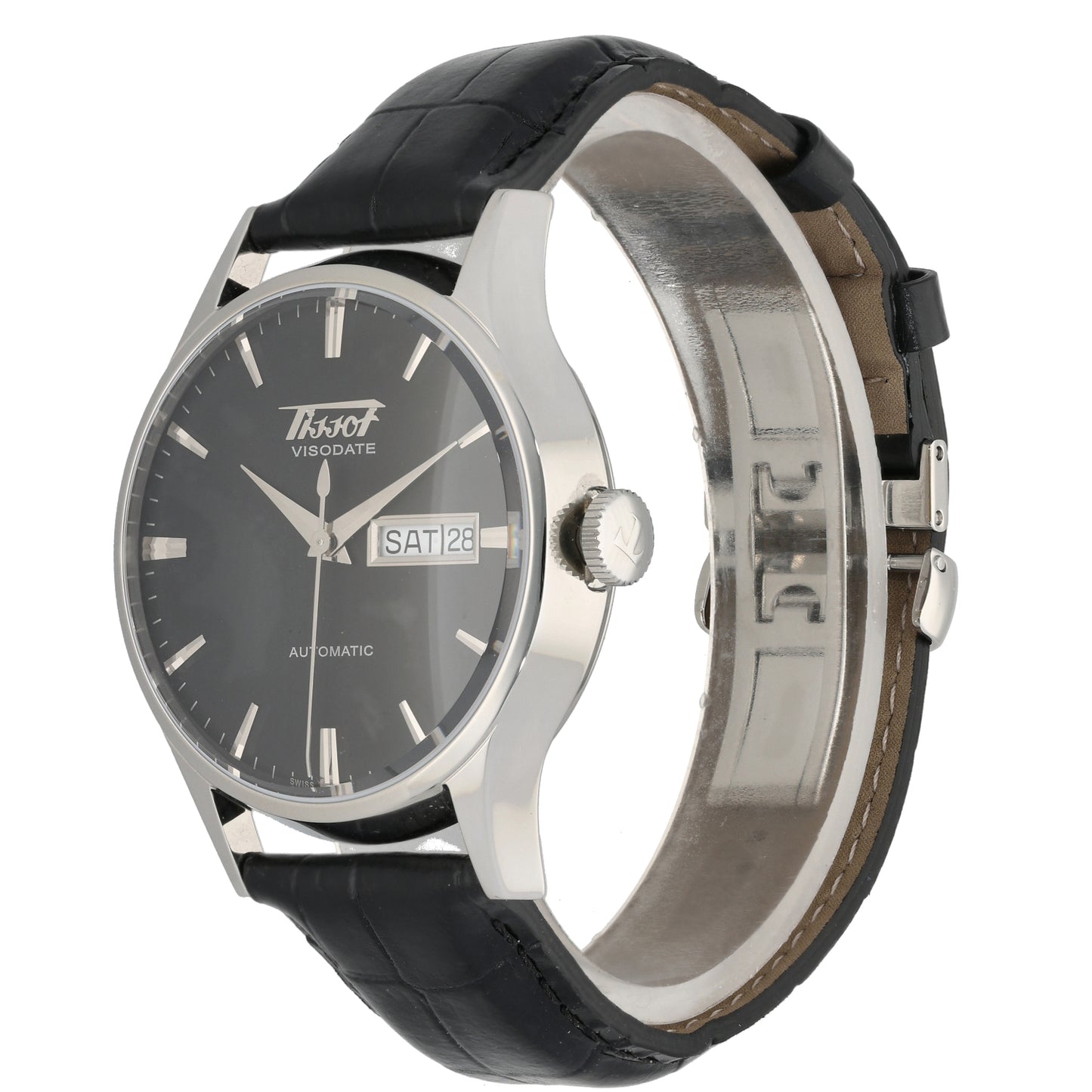 Tissot Heritage Visodate T019430 B 40mm Stainless Steel Watch