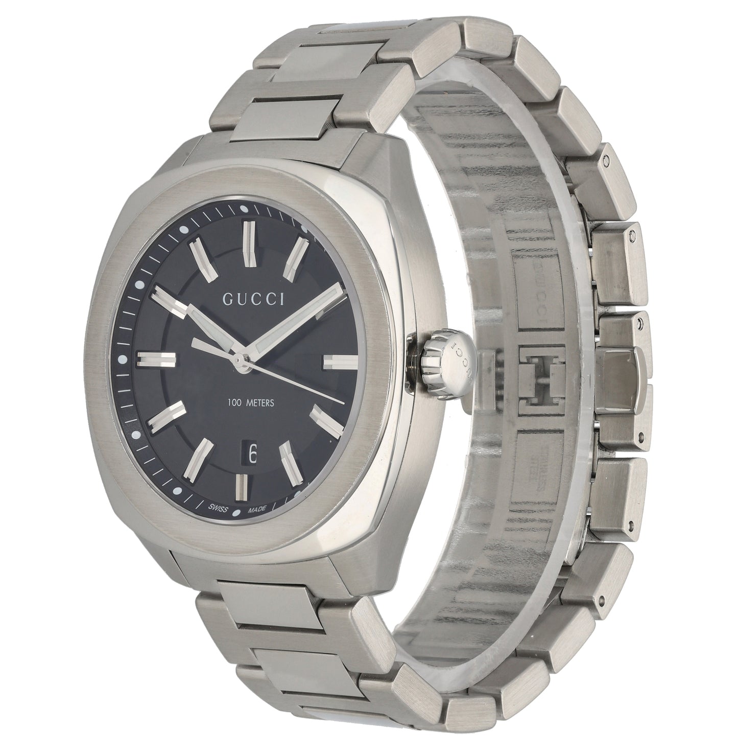 Gucci 40mm Stainless Steel Watch