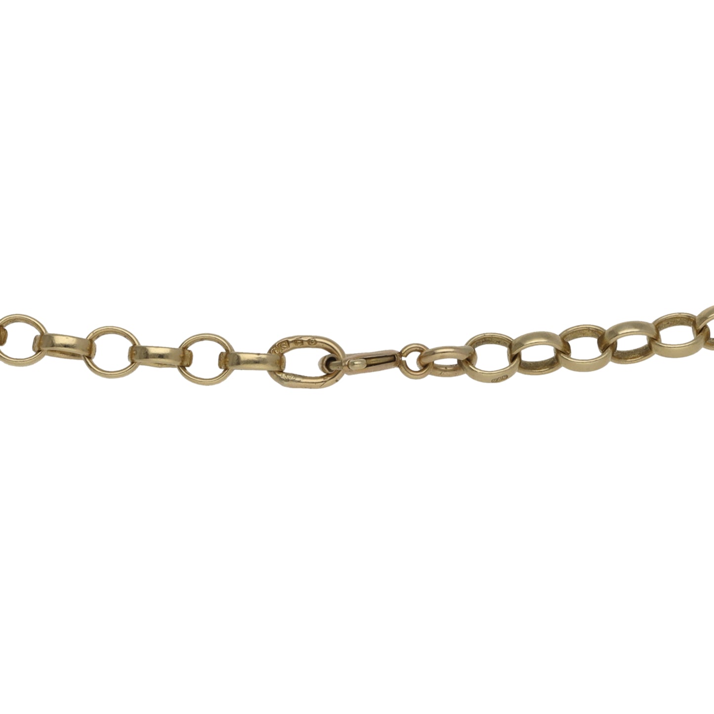 9ct Gold Belcher Chain 24"