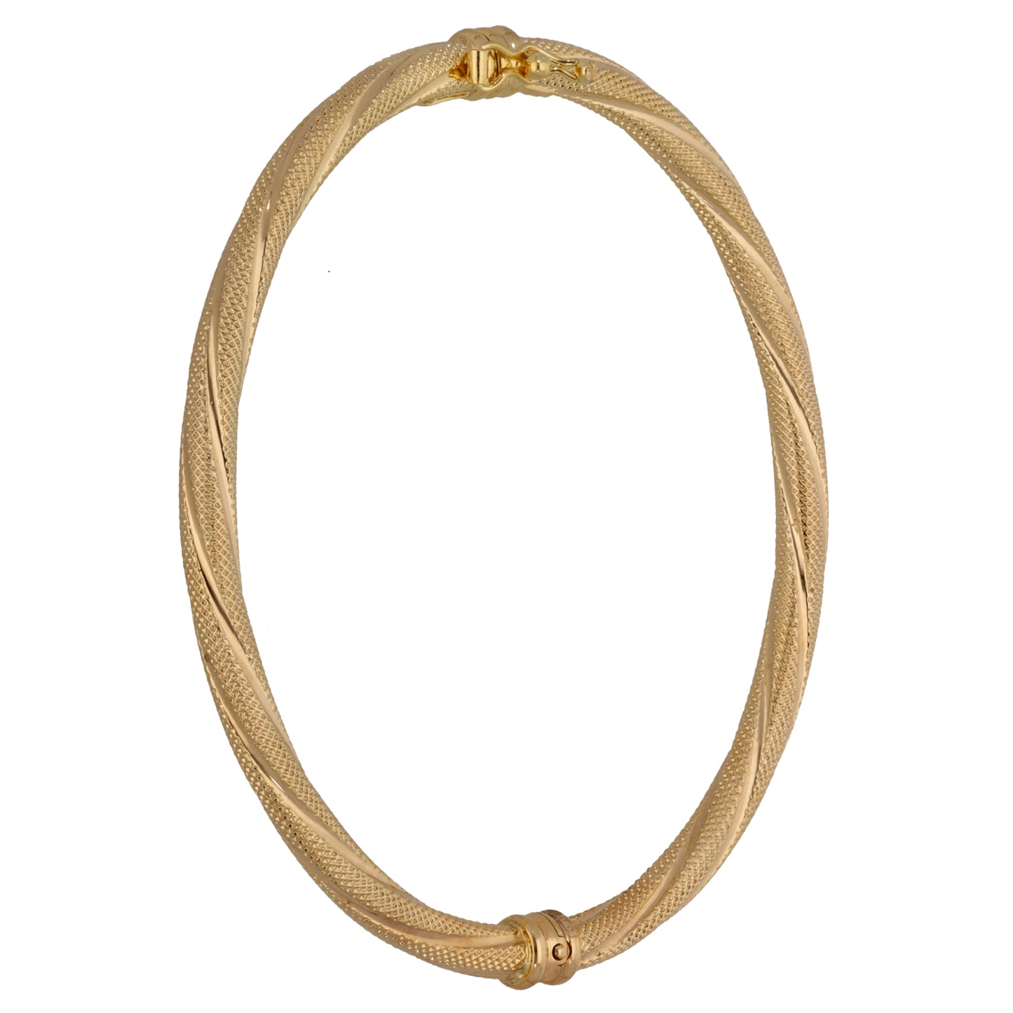 9ct Gold Hinged/Clasp Bangle