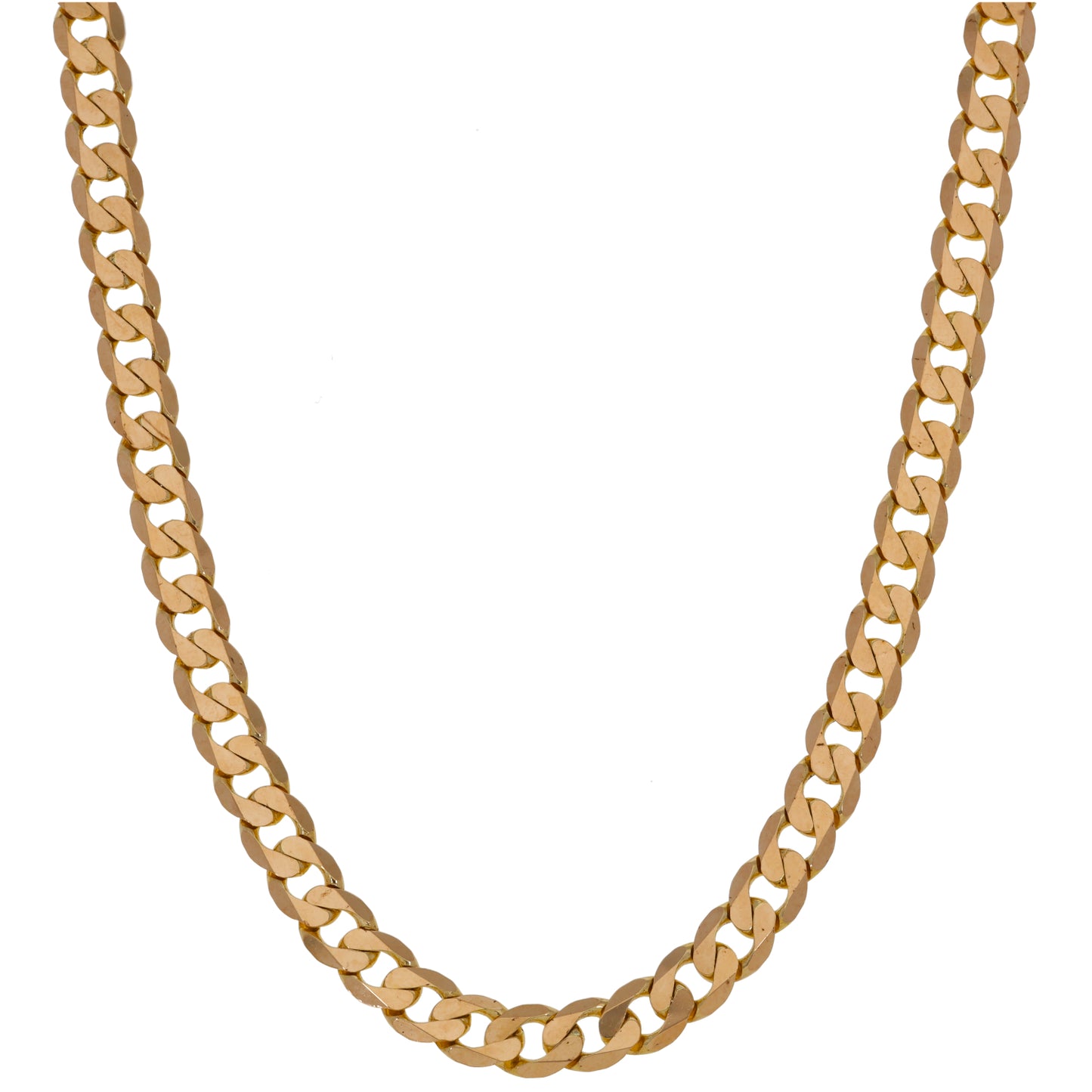 9ct Gold Curb Chain 20"