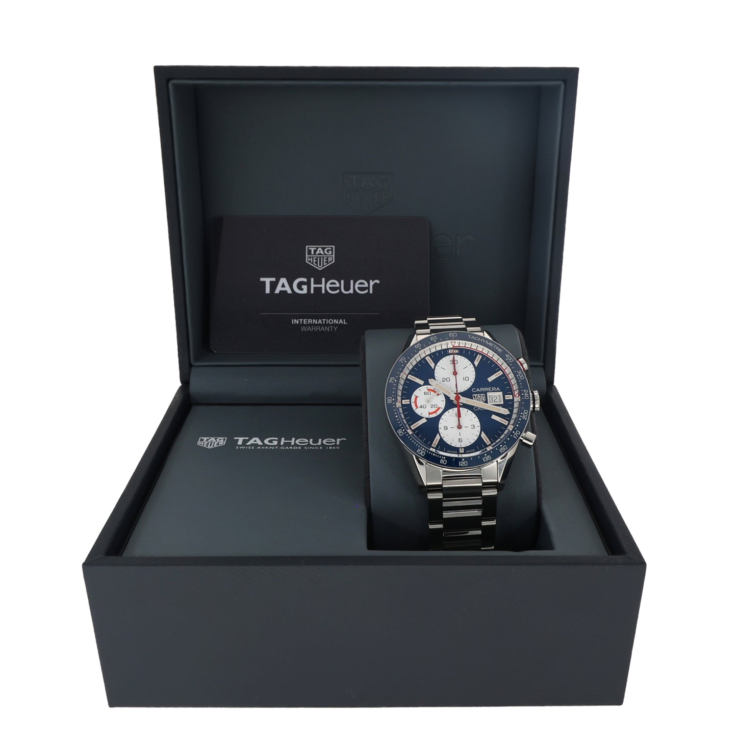 Tag Heuer Carrera CV201AR-0 41mm Stainless Steel Watch