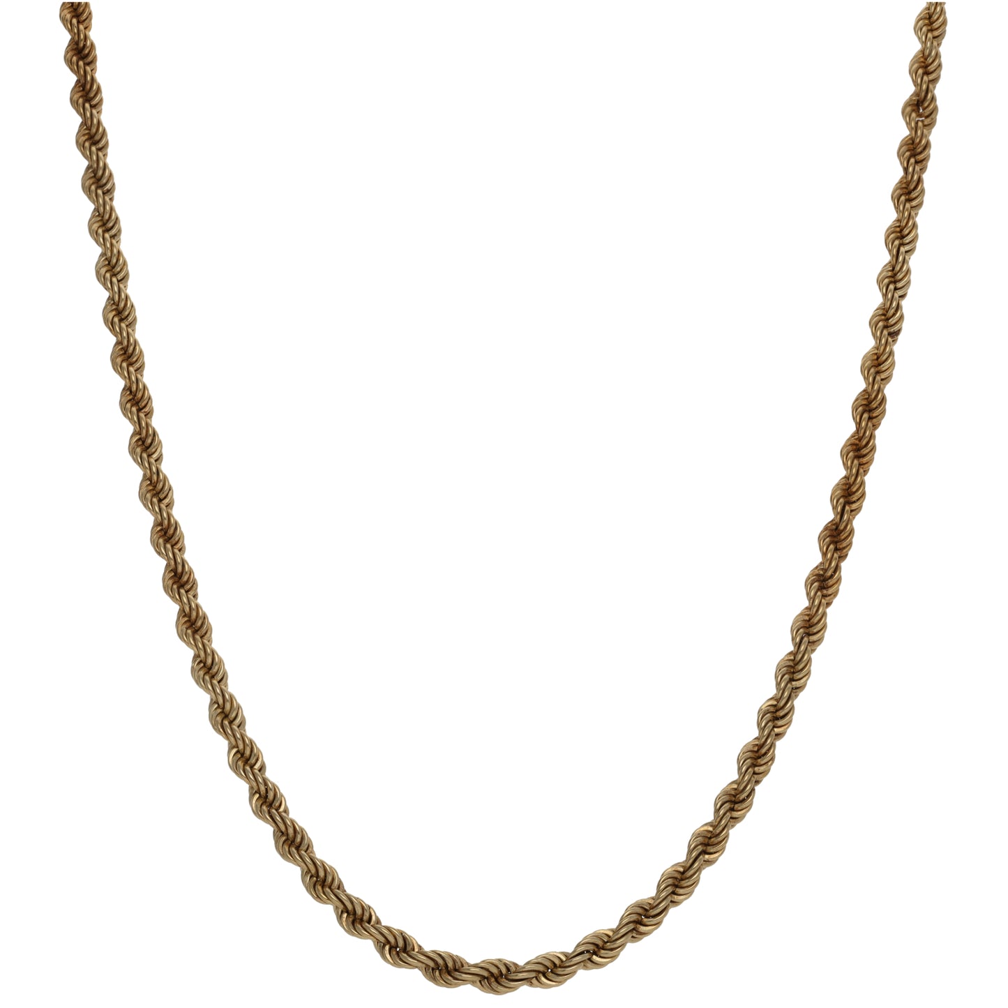 9ct Gold Rope Chain 18"