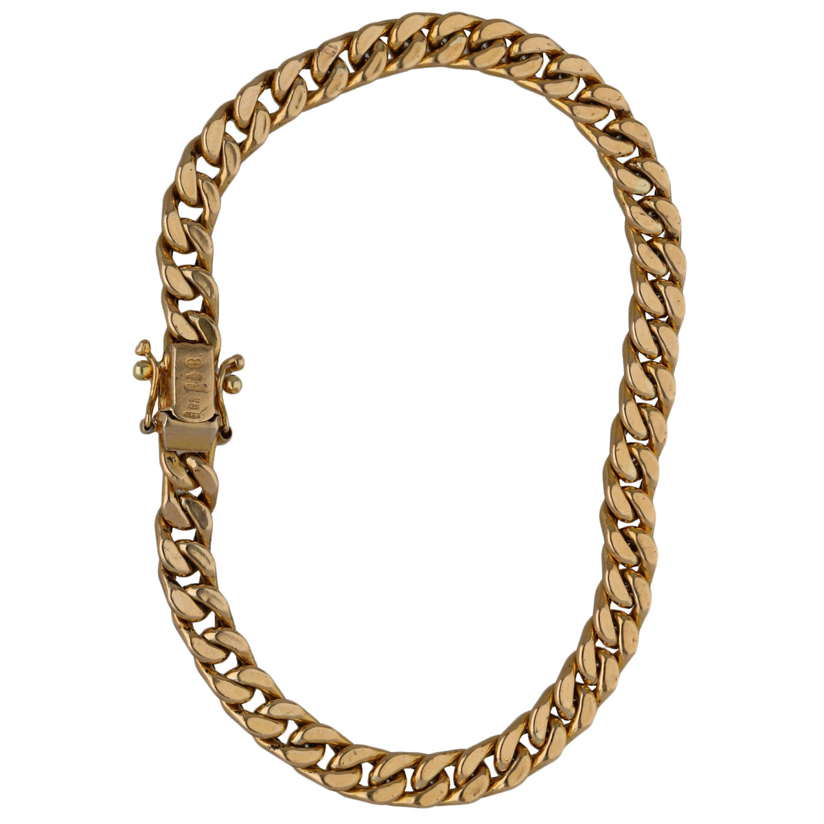 9ct Gold Curb Bracelet