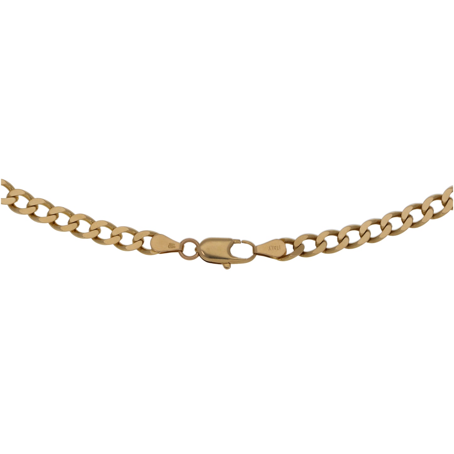 9ct Gold Curb Chain 20"