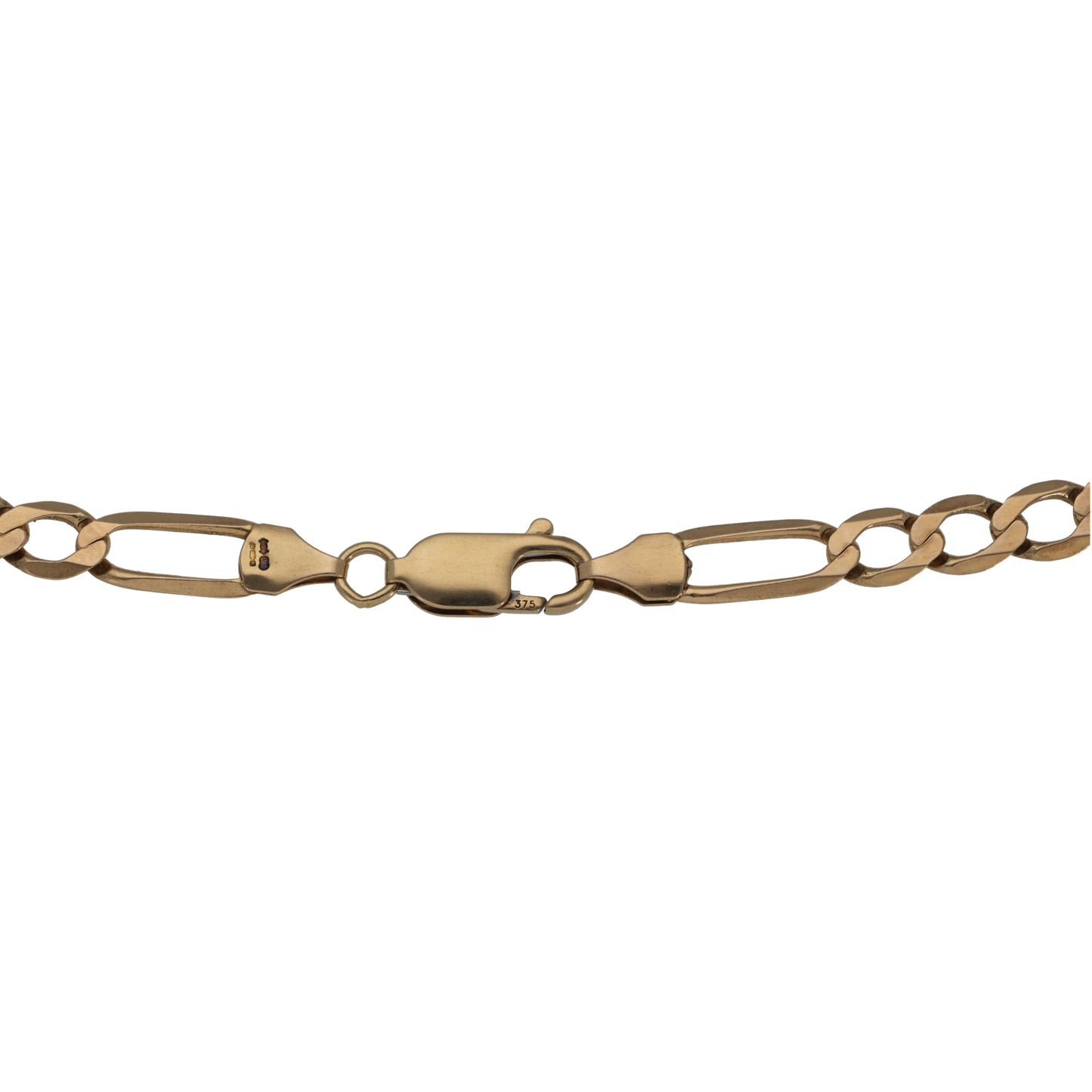9ct Gold Figaro Chain 22"