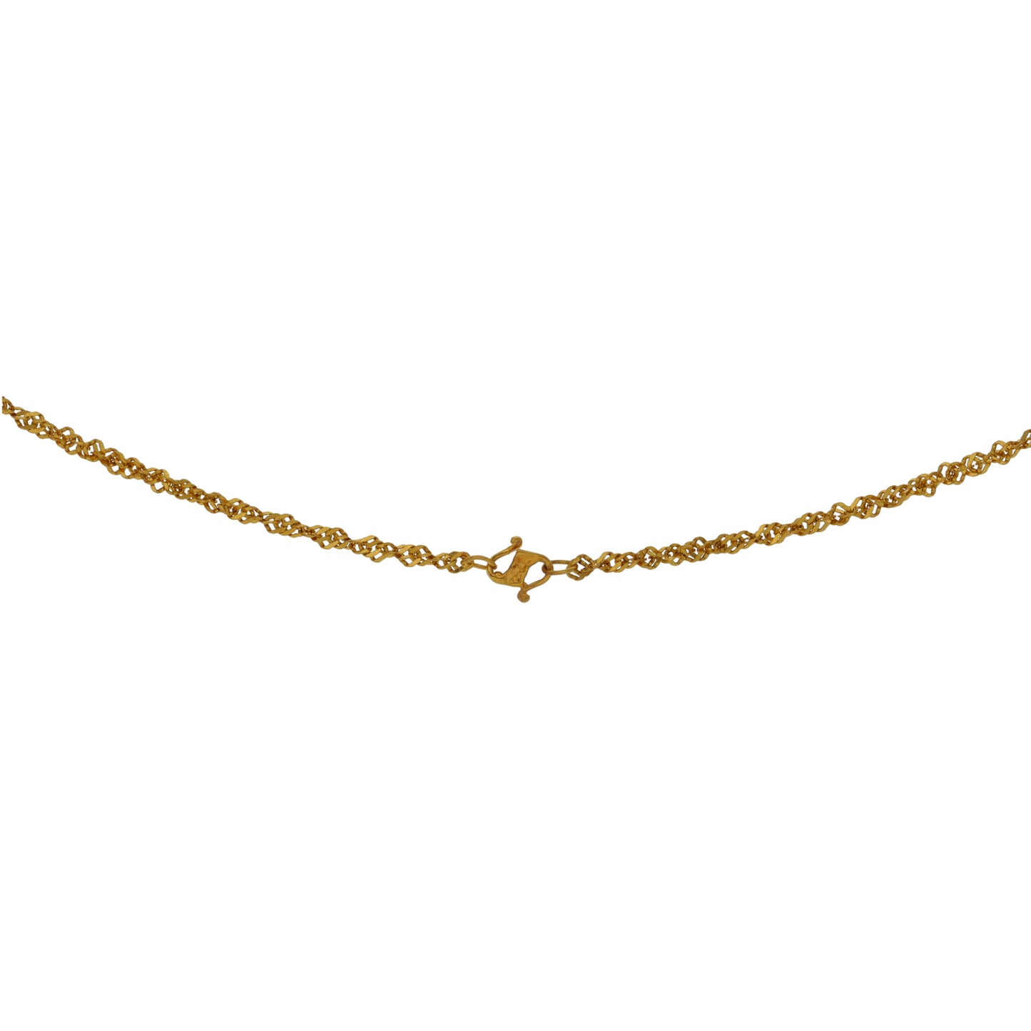 22ct Gold Singapore Chain 22"