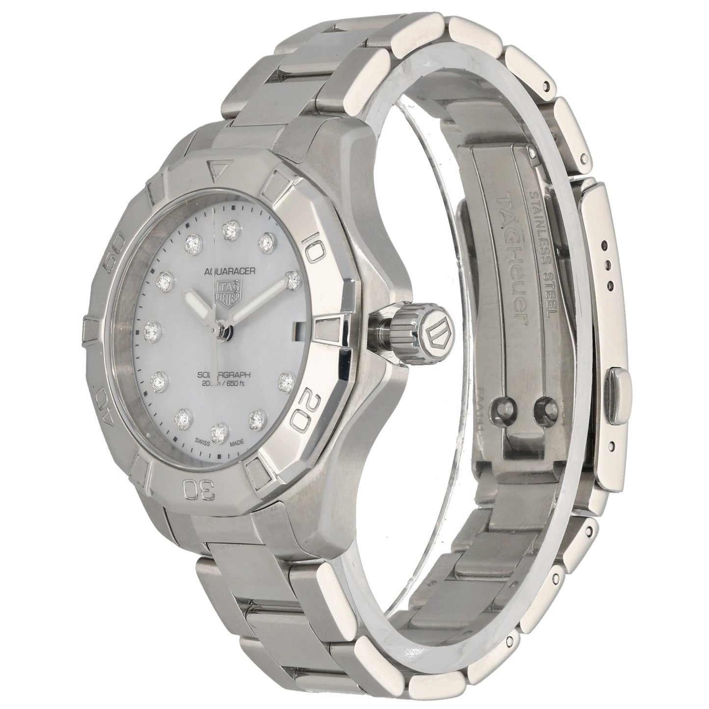 Tag Heuer Aquaracer WBP1313 34mm Stainless Steel Watch