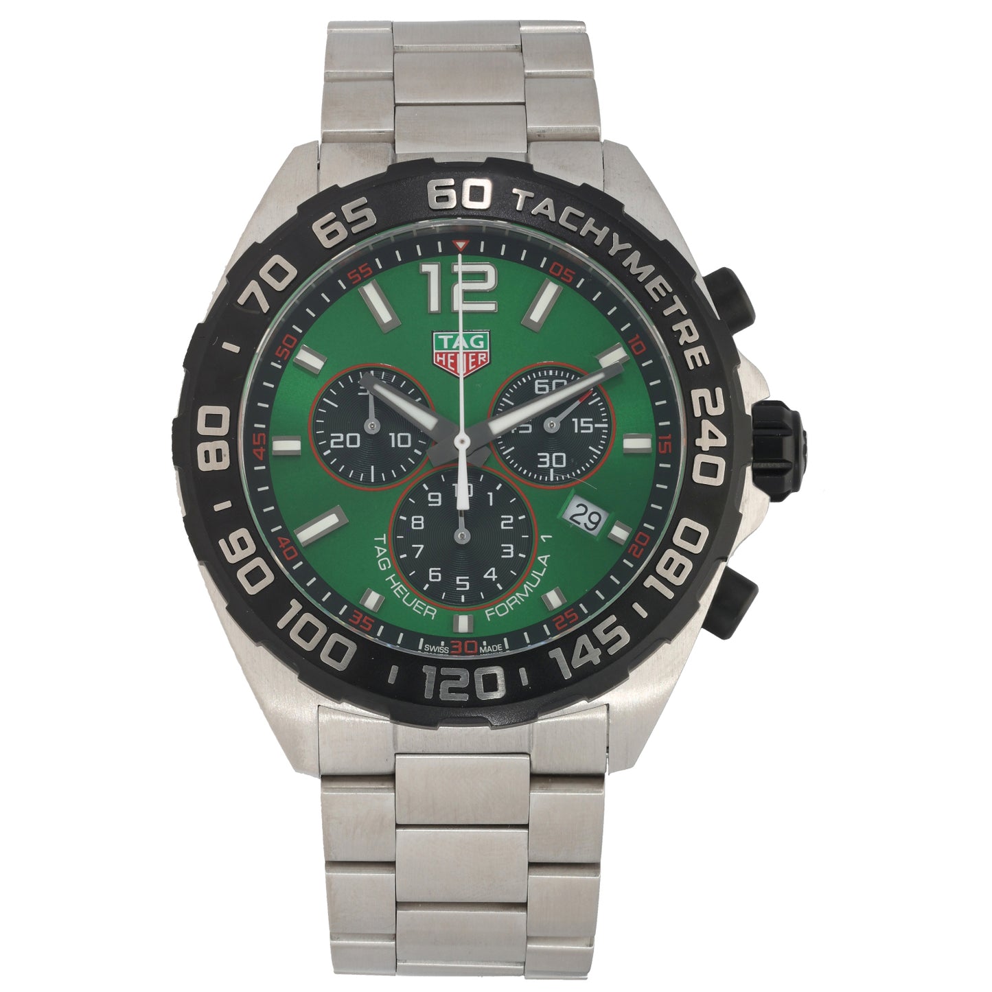 Tag Heuer Formula 1 CAZ101AP 43mm Stainless Steel Watch