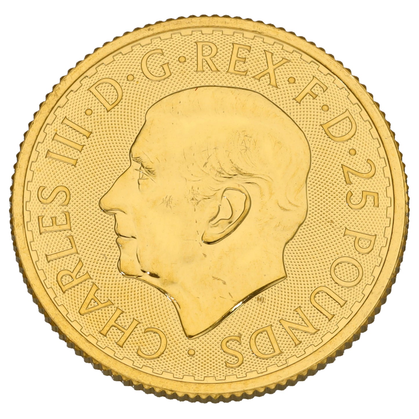 24ct Gold King Charles III 1/4 OZ Britannia Coin 2023
