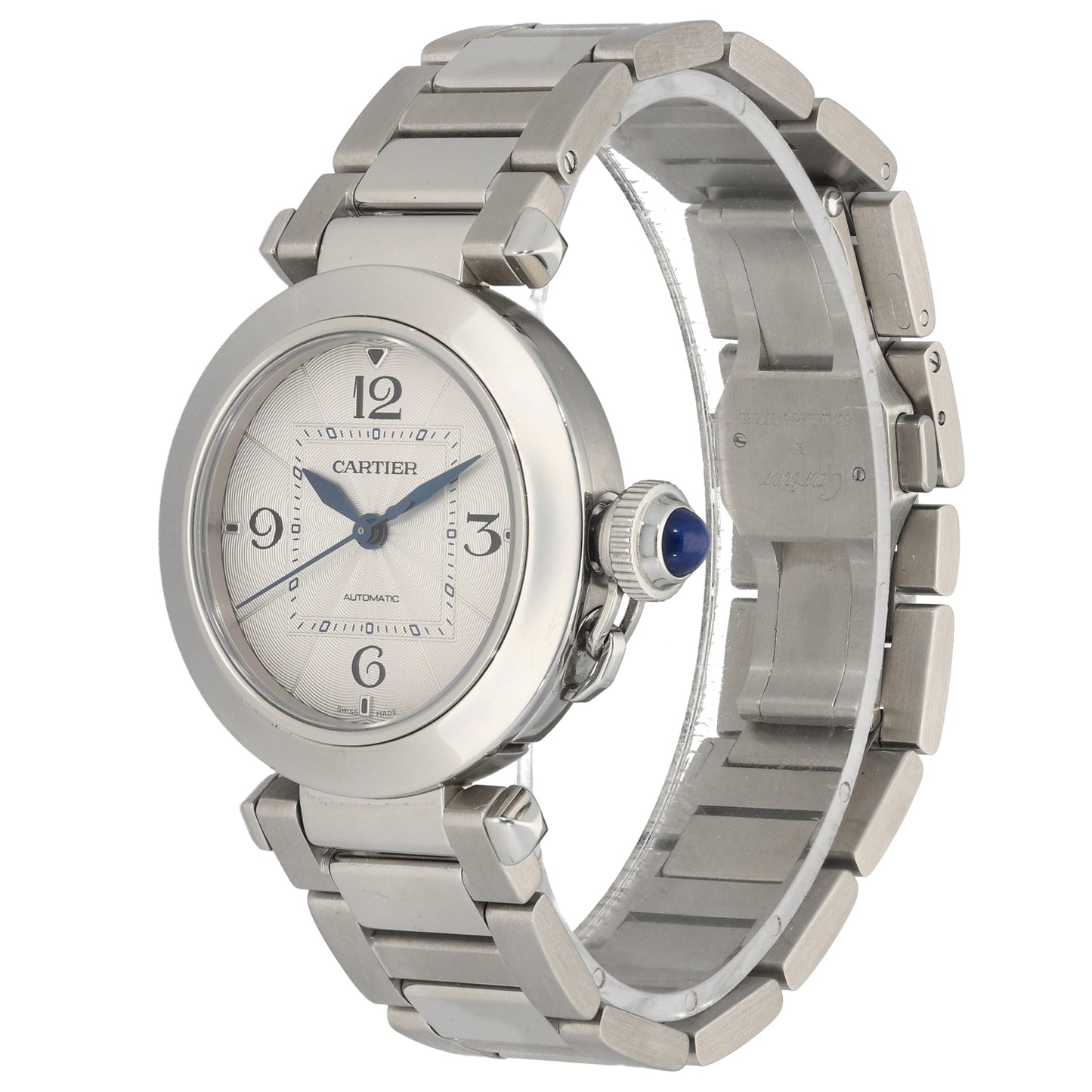 Cartier Pasha WSPA0013 35mm Stainless Steel Watch