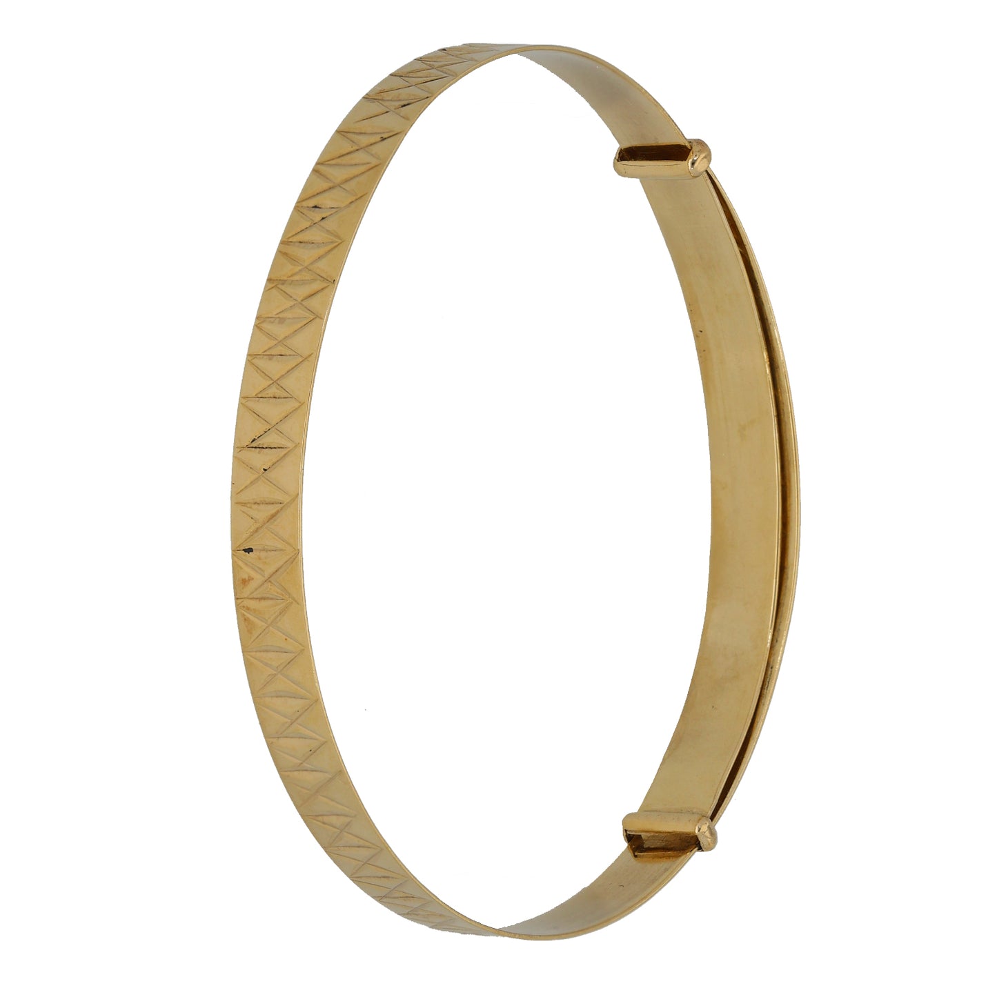 9ct Gold Expanding Bangle