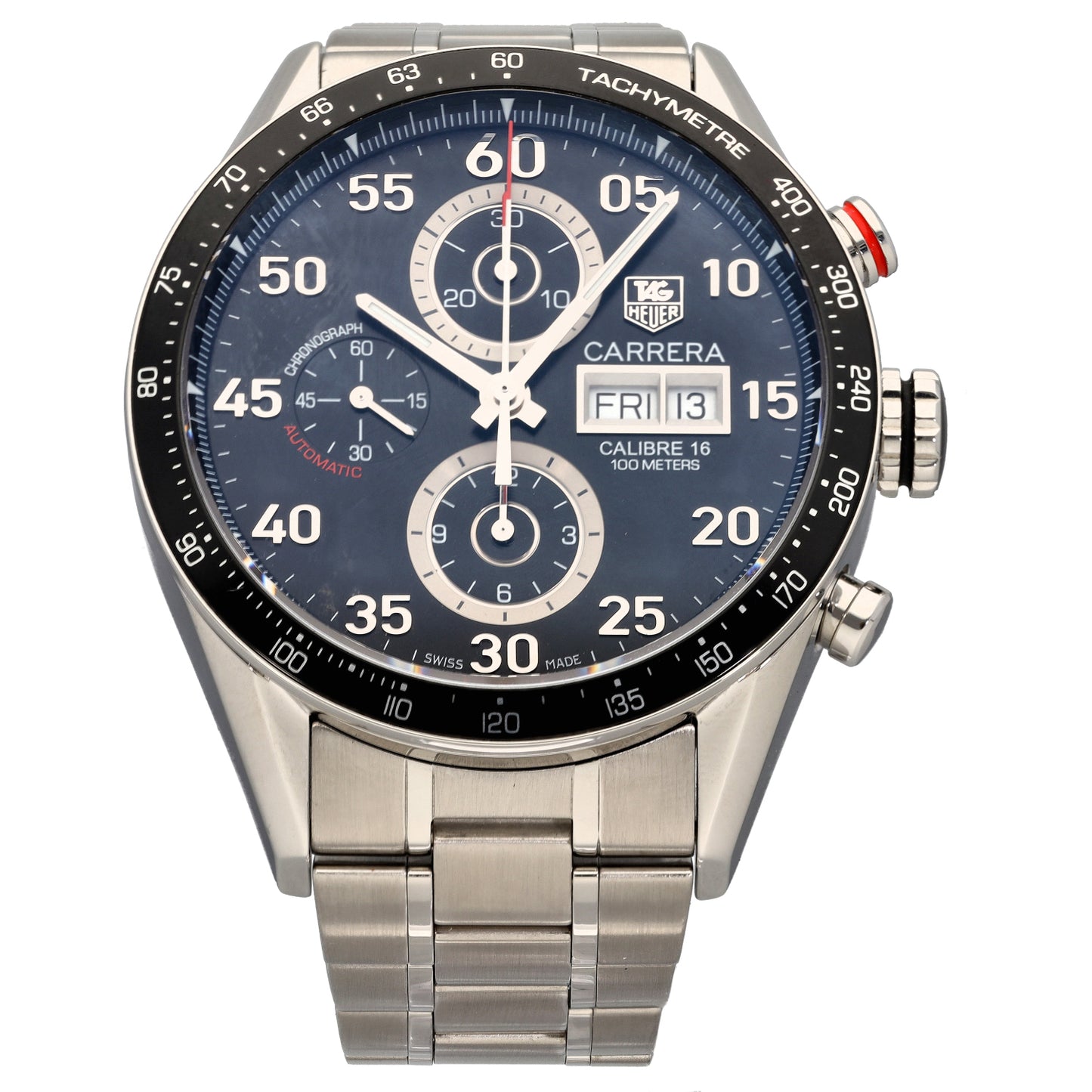 Tag Heuer Carrera CV2A10 43mm Stainless Steel Watch