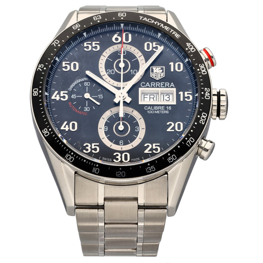 Tag Heuer Carrera CV2A10 43mm Stainless Steel Watch