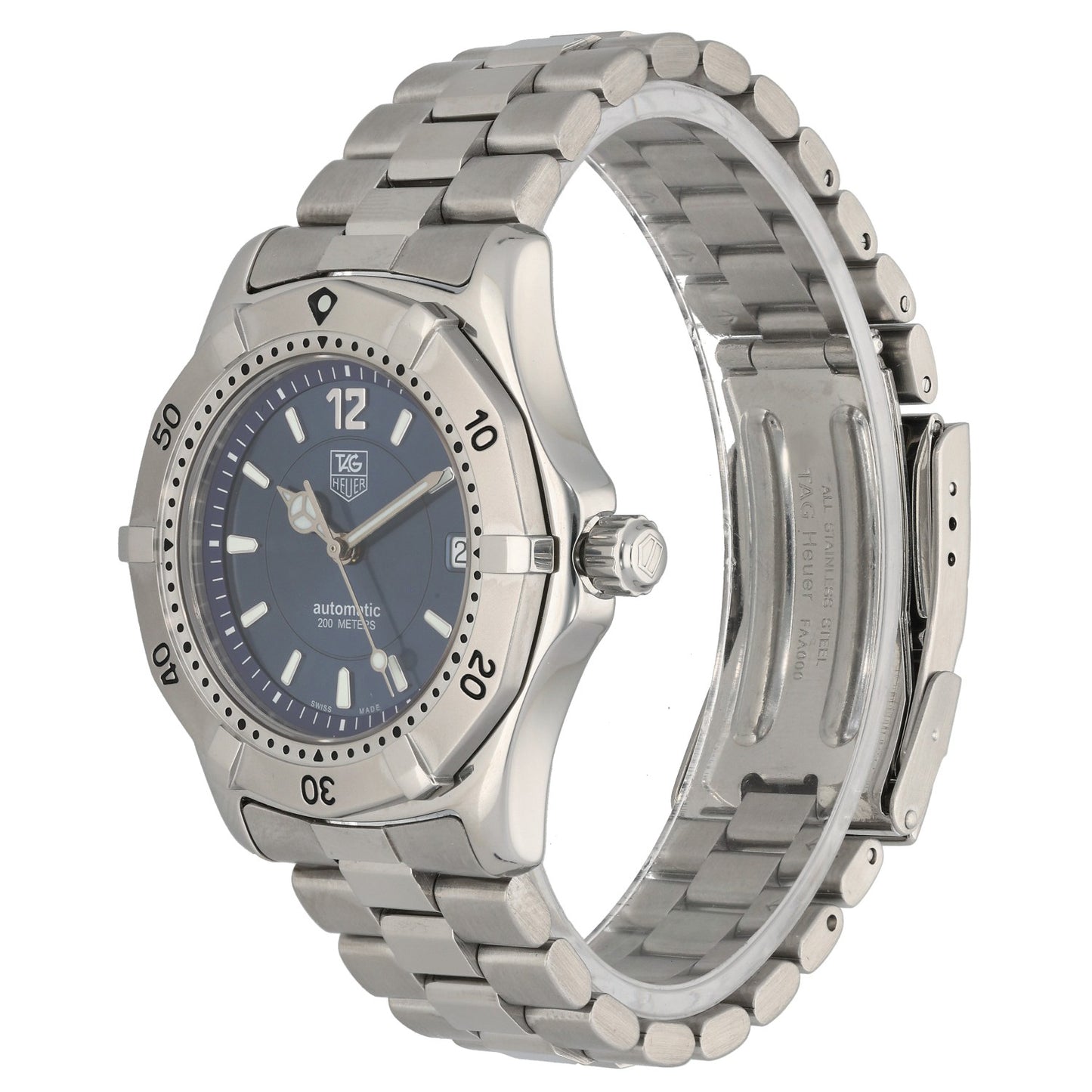 Tag Heuer 2000 Series WK2117-1 38mm Stainless Steel Watch