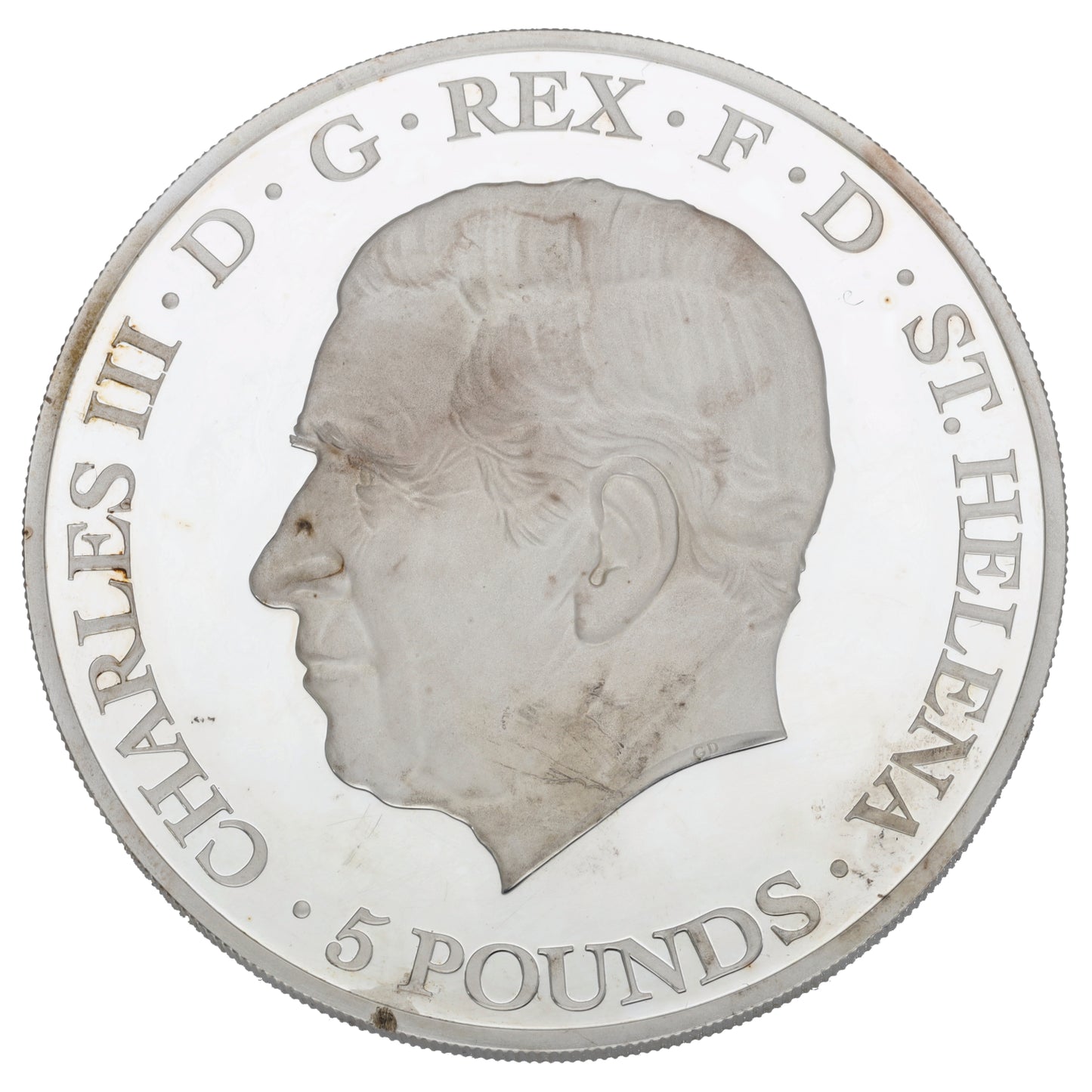 Silver Una & The Lion Five Pounds Coin 2024