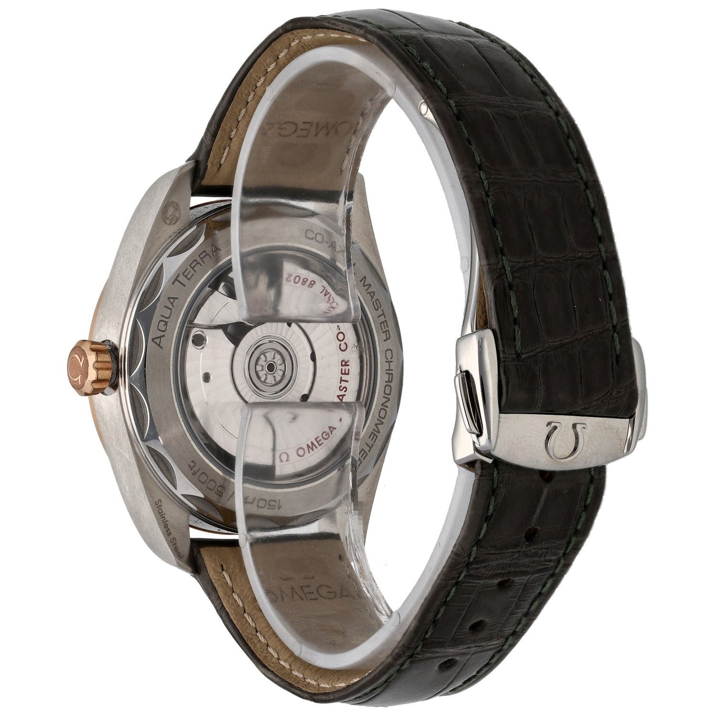 Omega Seamaster Aqua Terra 220.23.38.20.60.001 38mm Bi-Colour Watch (Ex-Display)