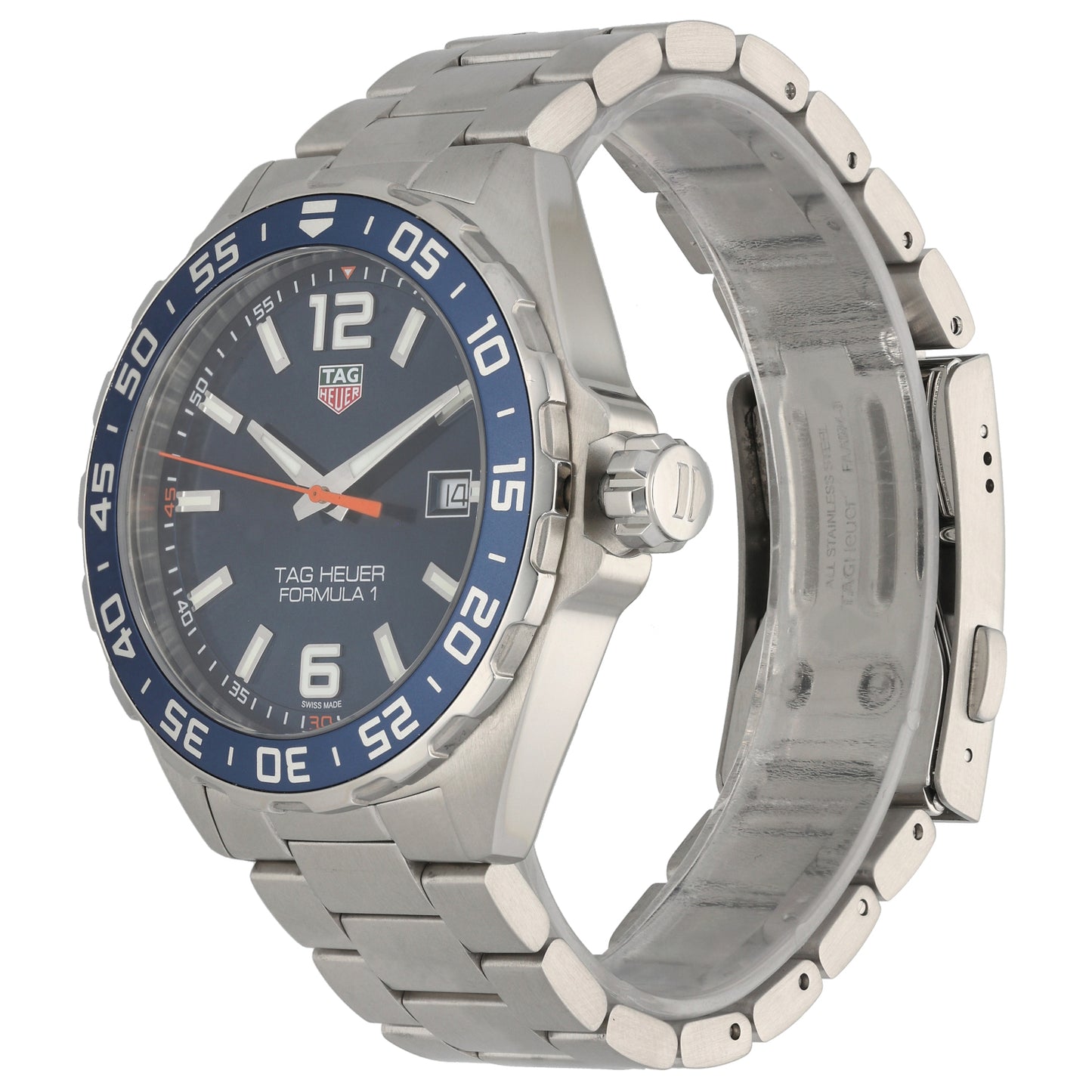 Tag Heuer Formula 1 WAZ1010 43mm Stainless Steel Watch