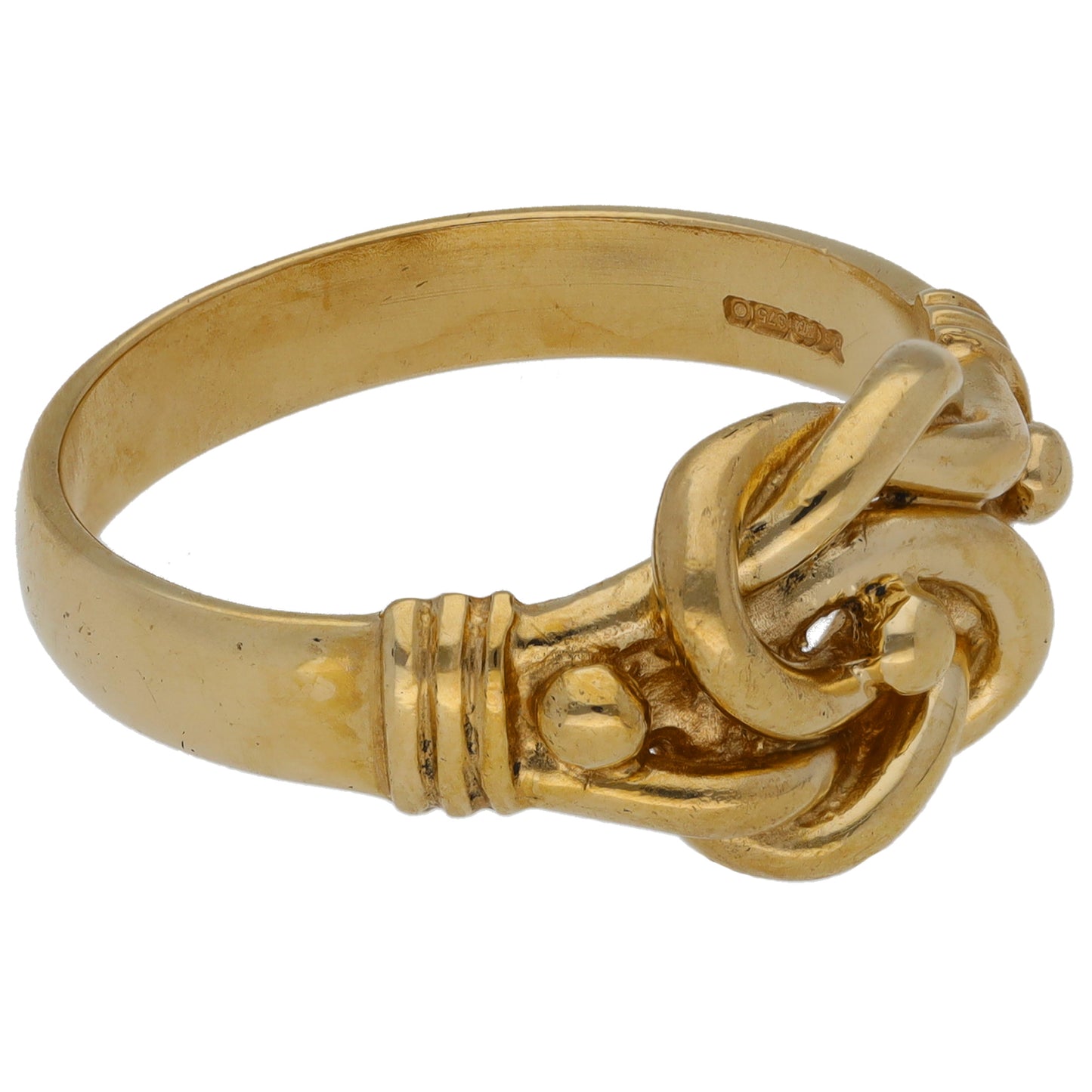 9ct Gold Knot Ring Size W