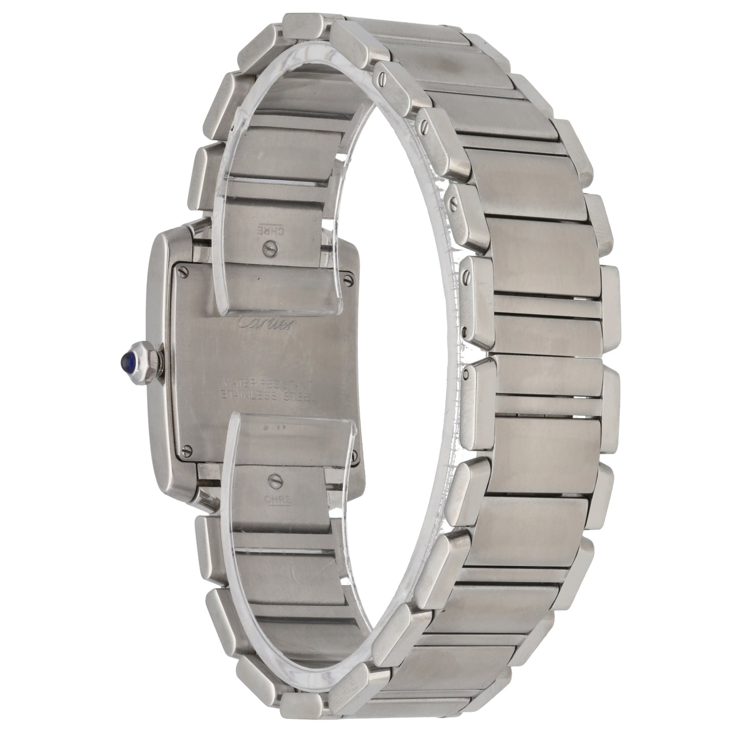 Cartier Tank Francaise 2465 25mm Stainless Steel Watch