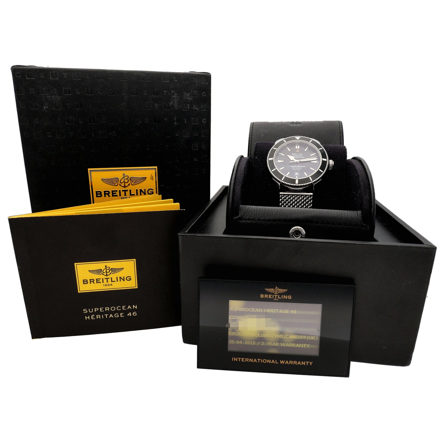Breitling Superocean 46 A17320 46mm Stainless Steel Watch