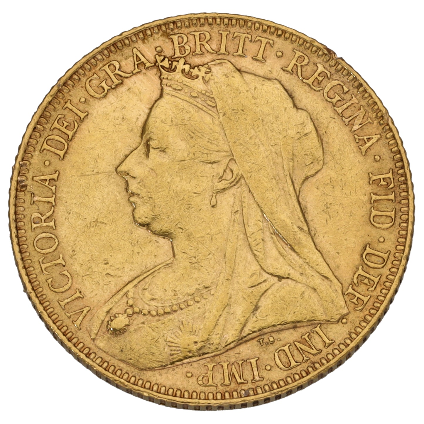 22ct Gold Queen Victoria Full Sovereign Coin 1899