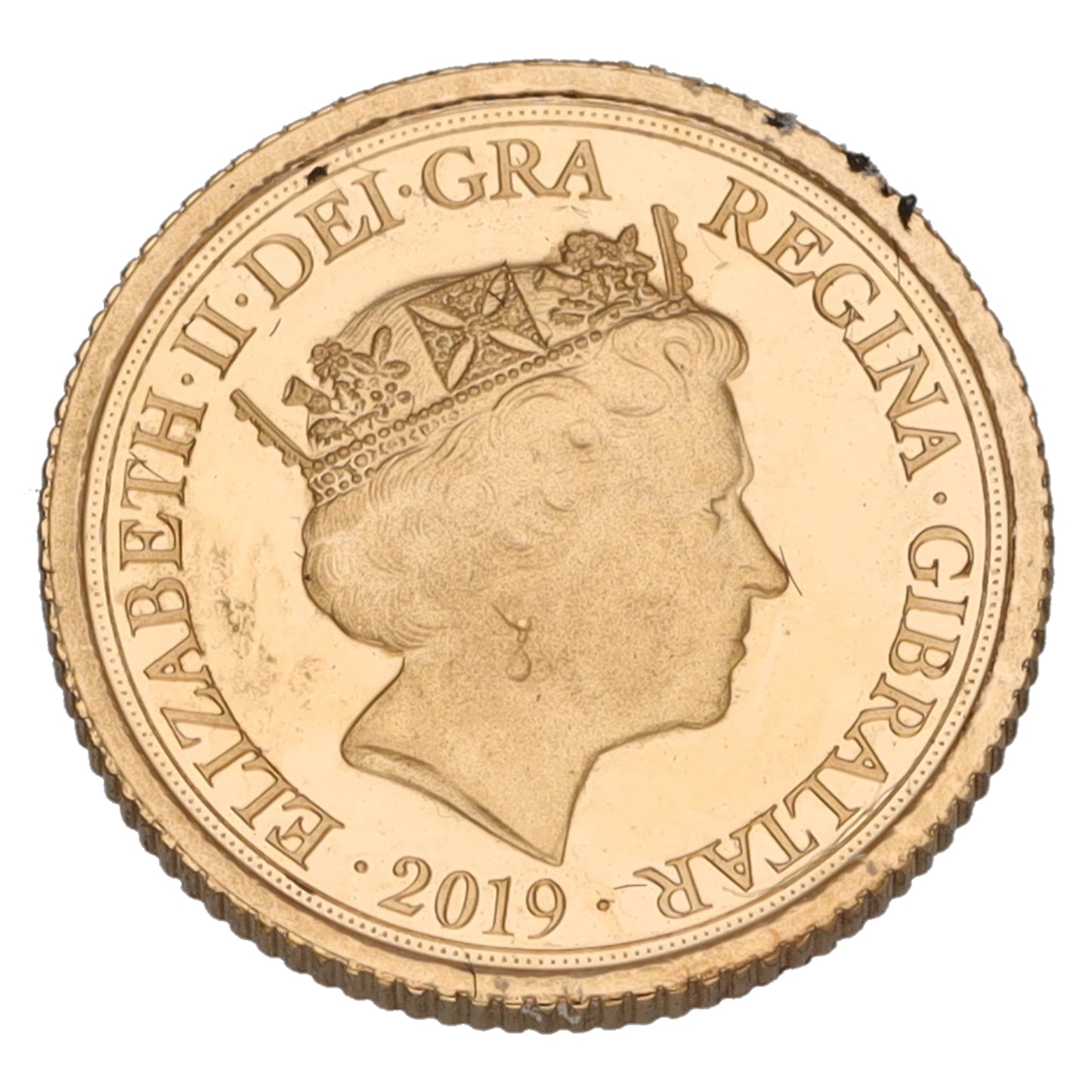 22ct Gold Queen Victoria 200th Anniversary Quarter Sovereign Coin 2019