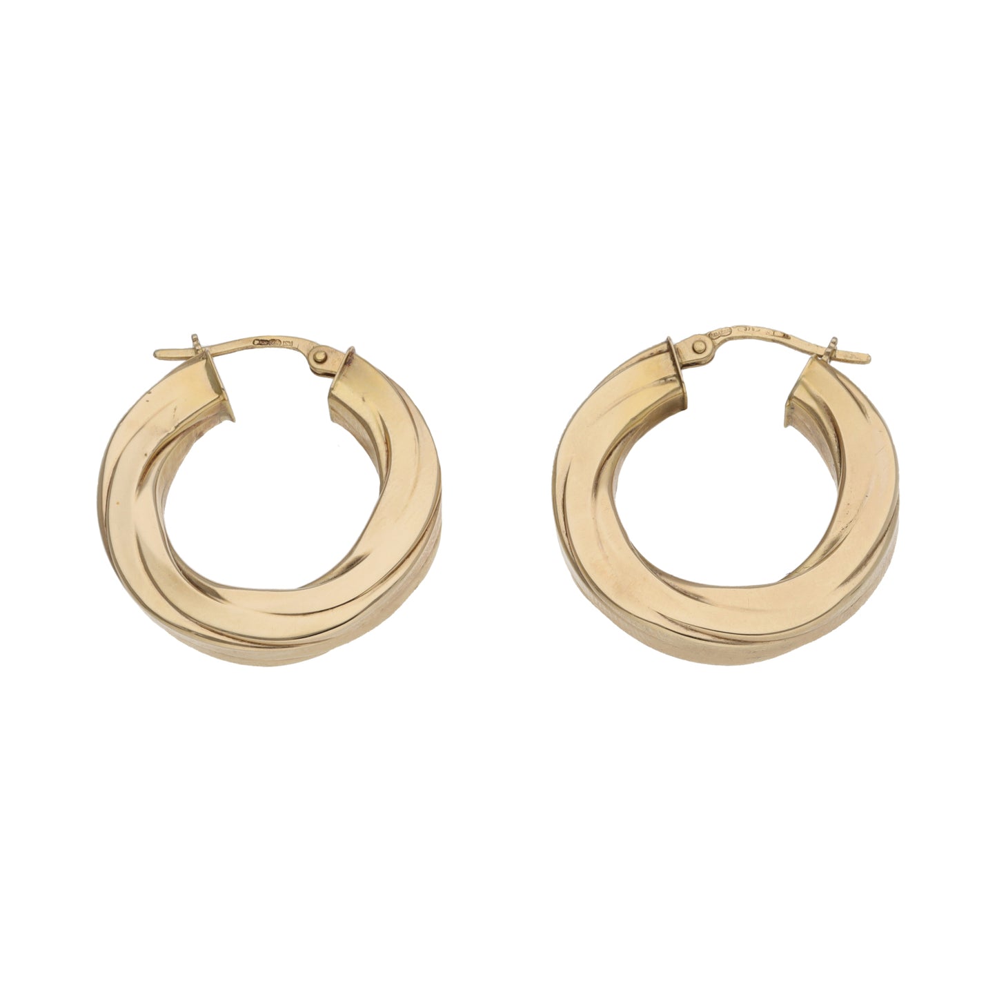 9ct Gold Hoop Earrings