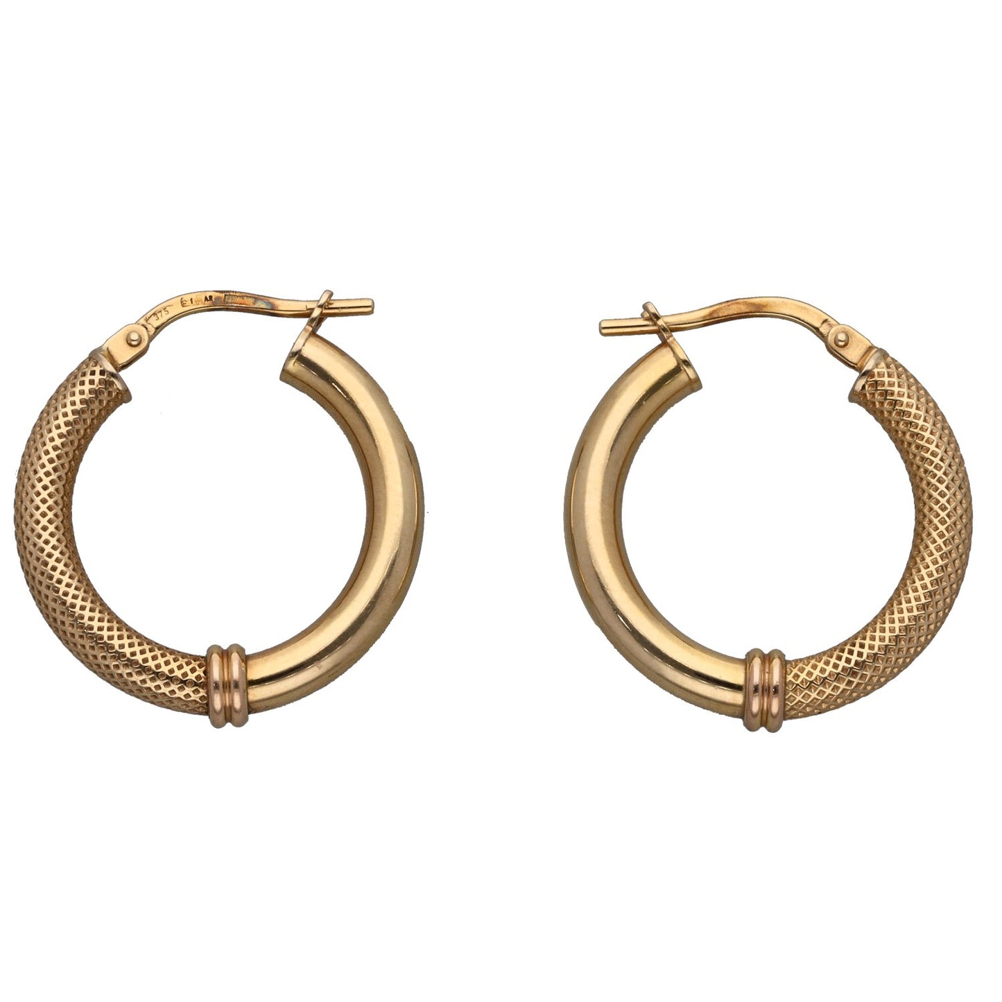 9ct Gold Hoop Earrings