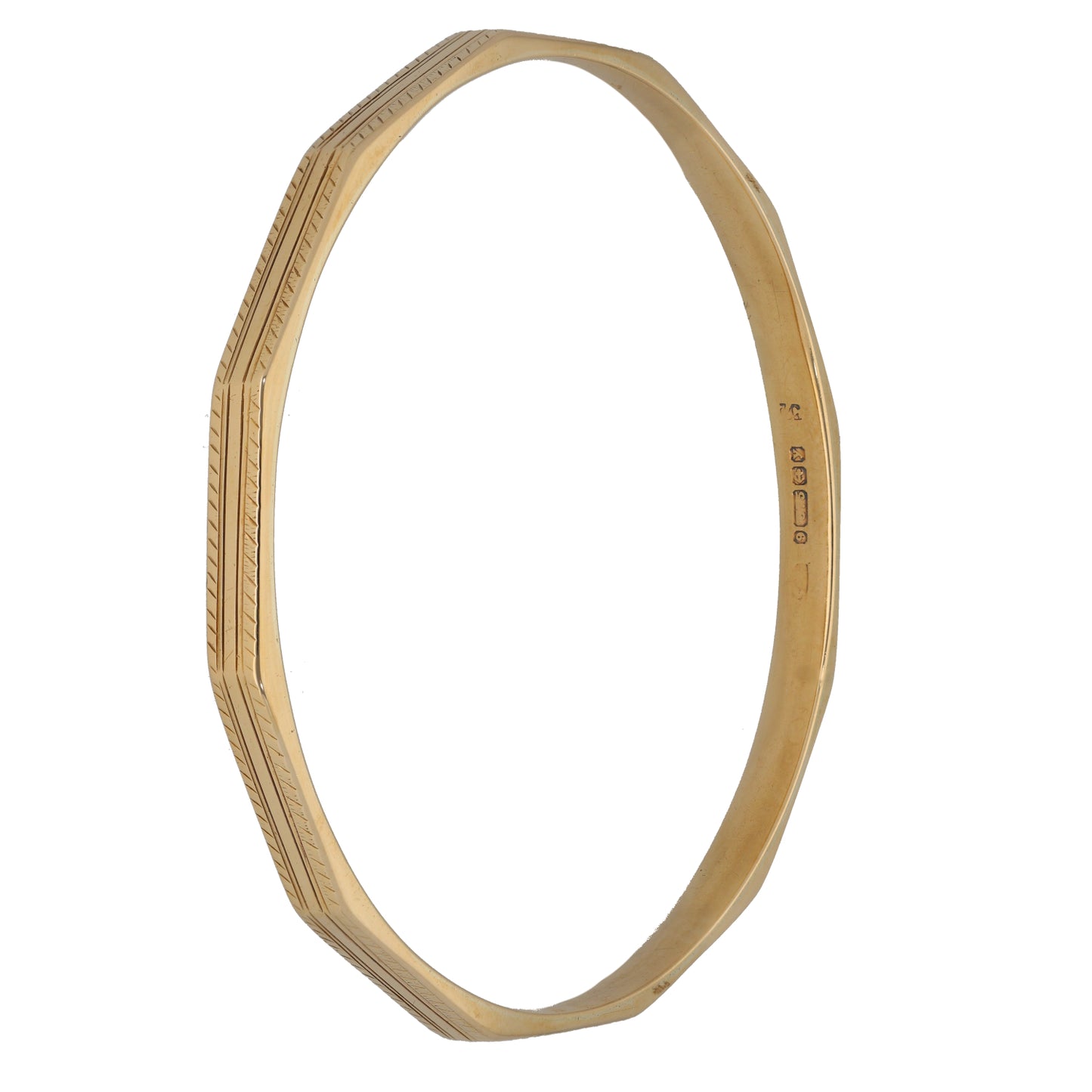 9ct Gold Bangle