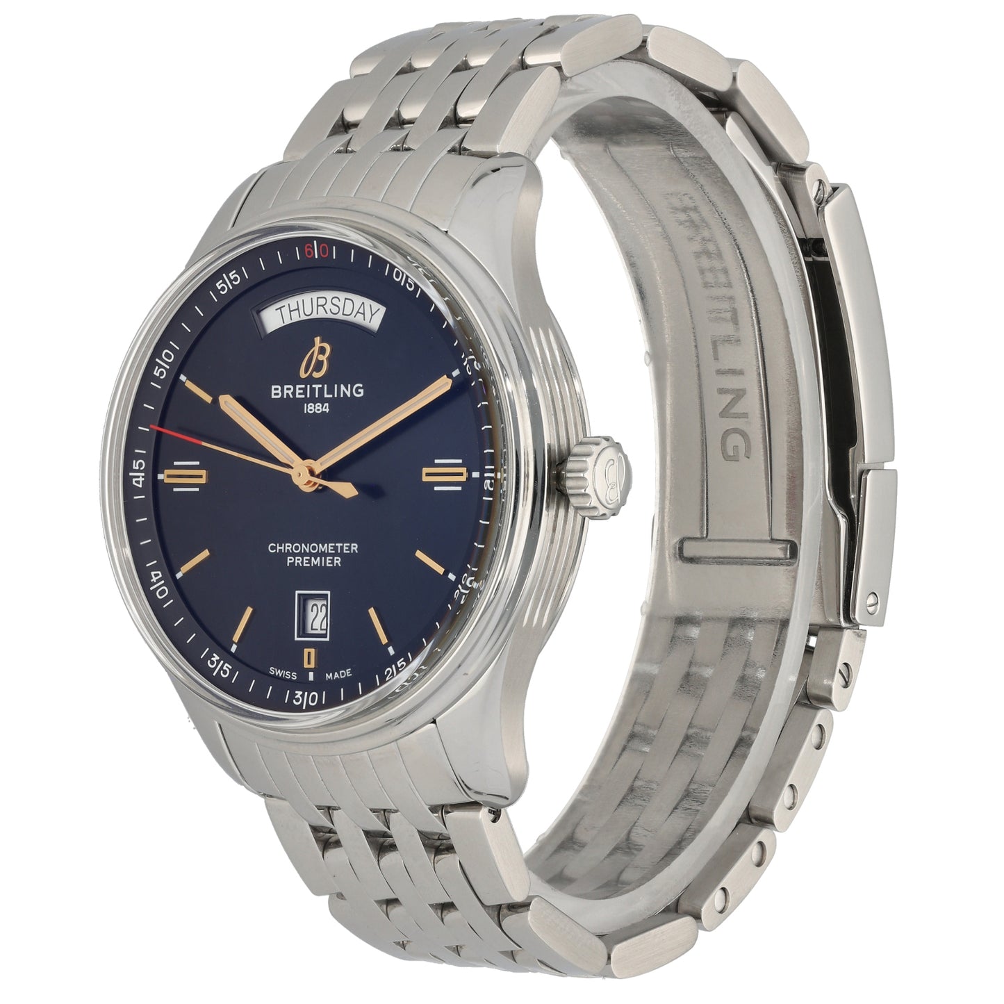 Breitling Premier A45340 40mm Stainless Steel Watch