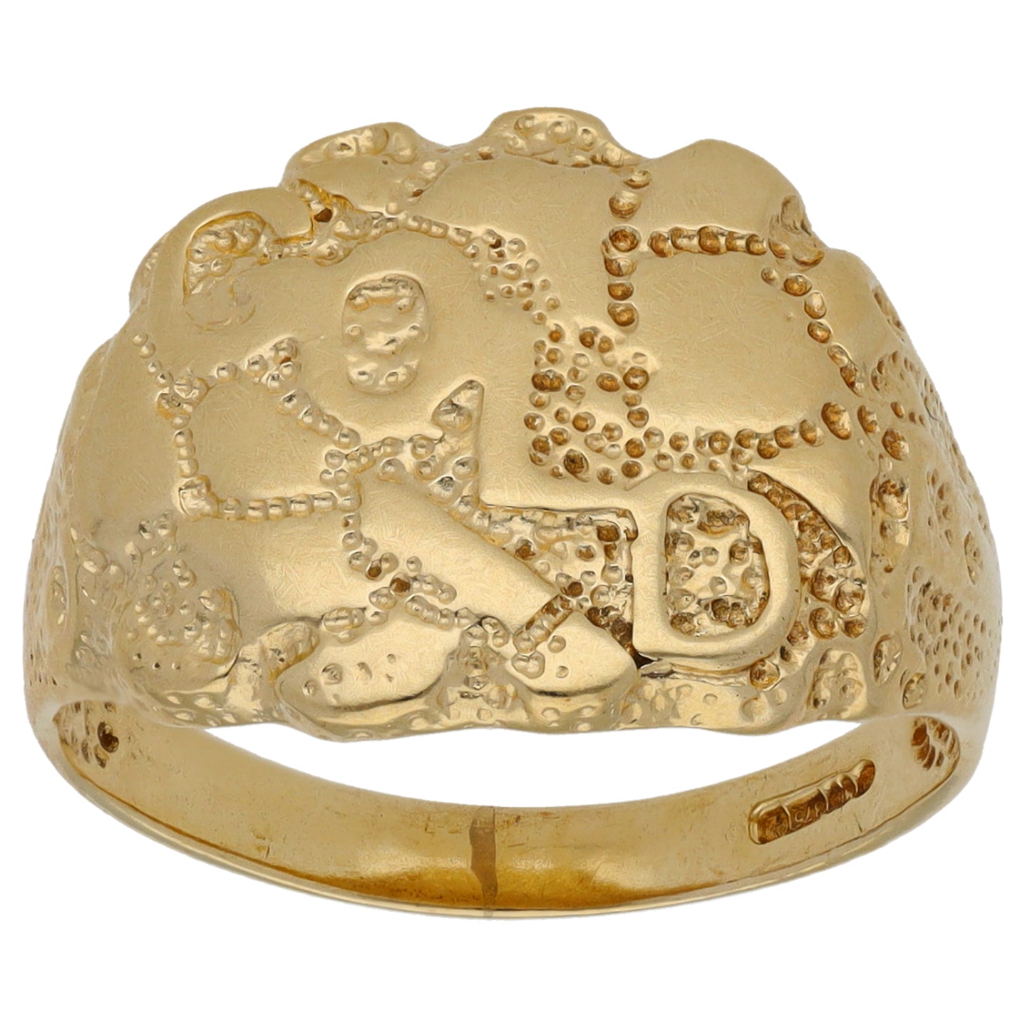 9ct Gold Alternative Ring Size T