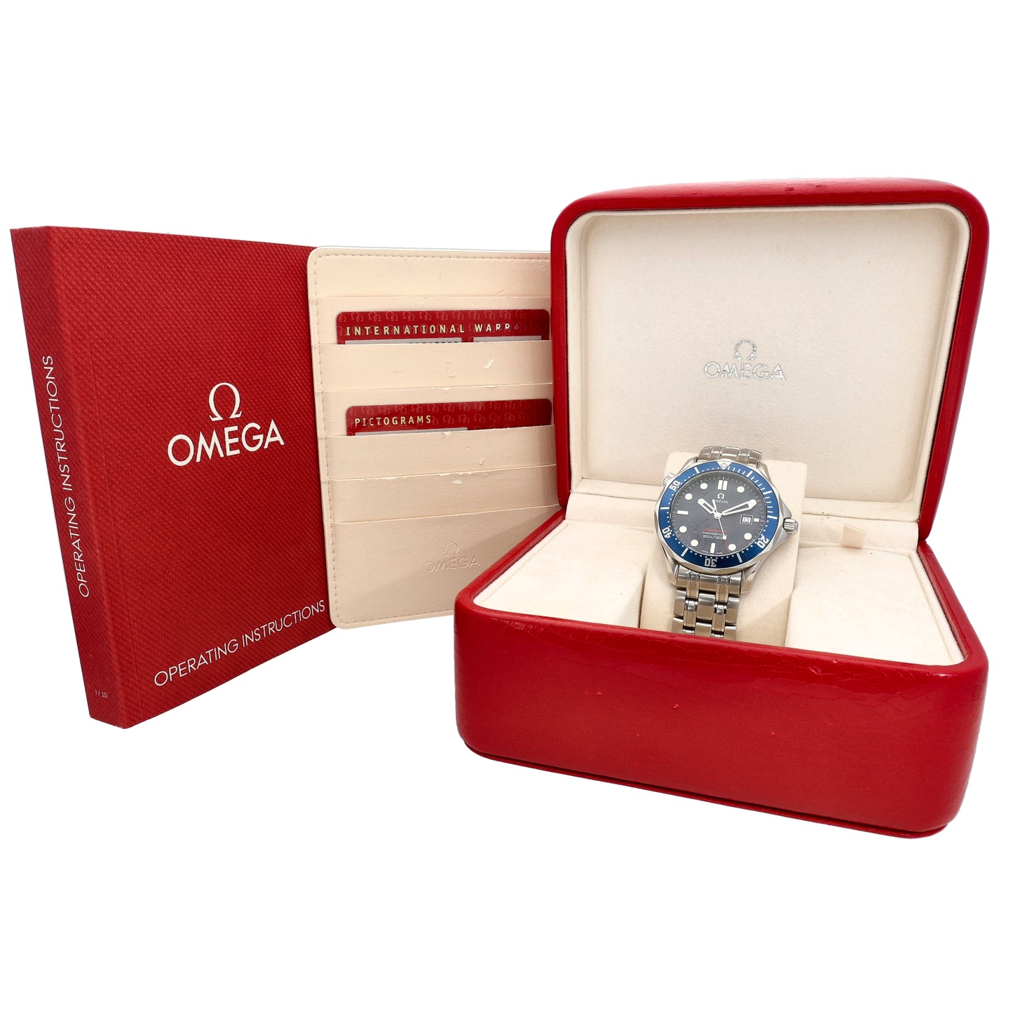 Omega Seamaster 2221.80.00 41mm Stainless Steel Watch