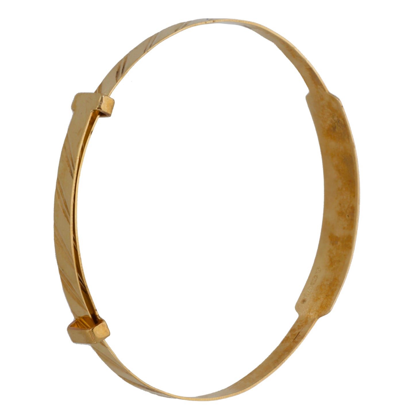 9ct Gold Expanding Bangle