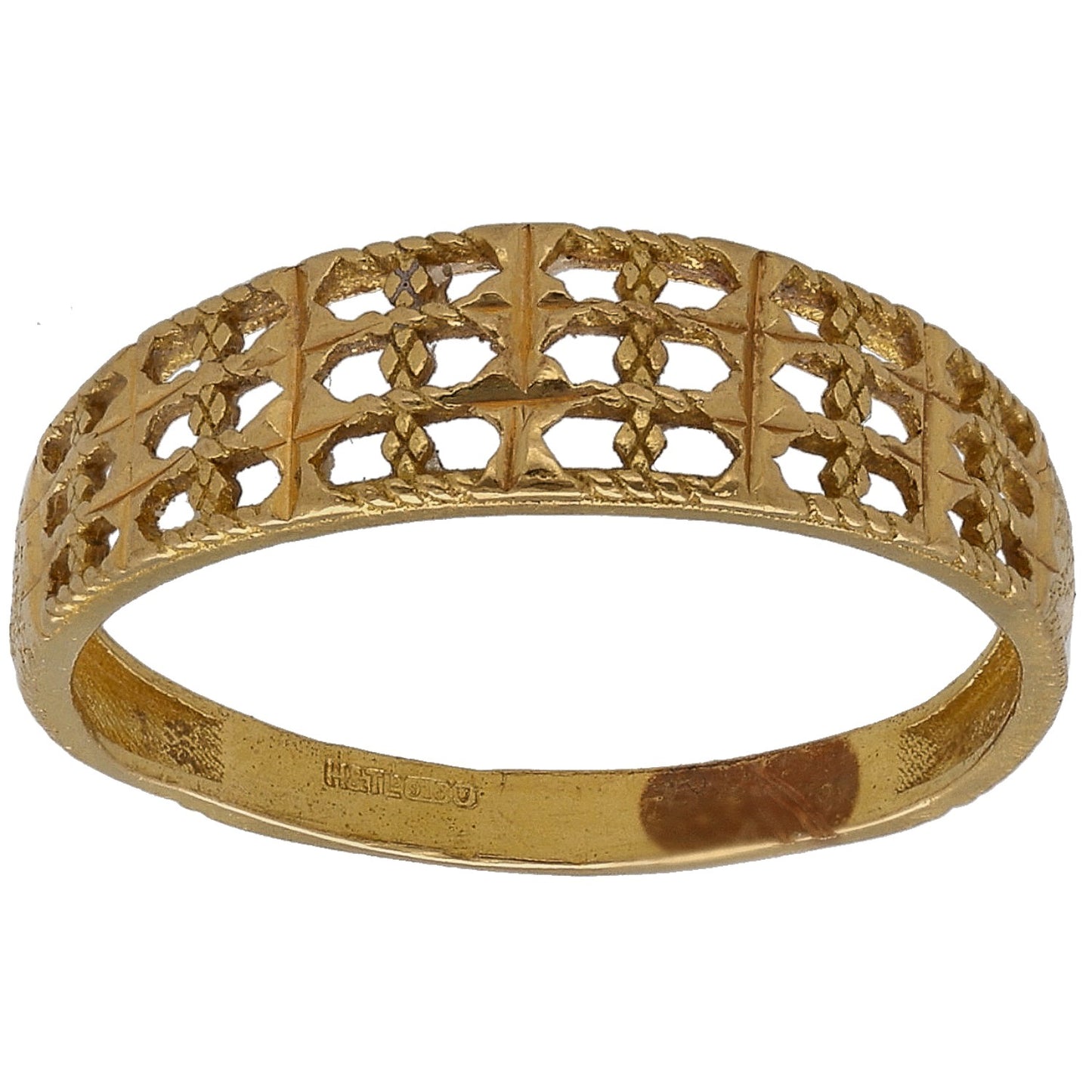 22ct Gold Alternative Ring Size L