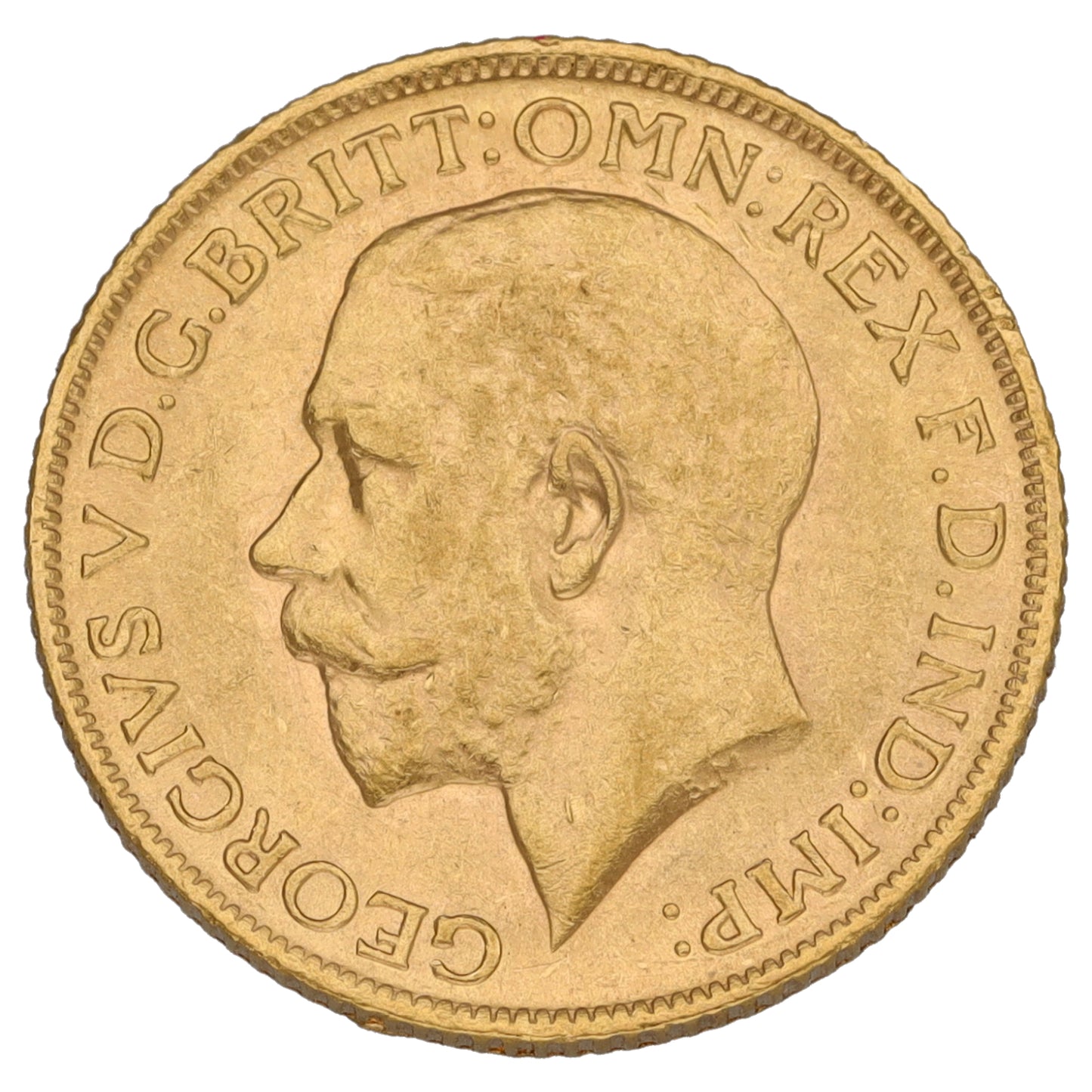 22ct Gold King George V Full Sovereign Coin 1912