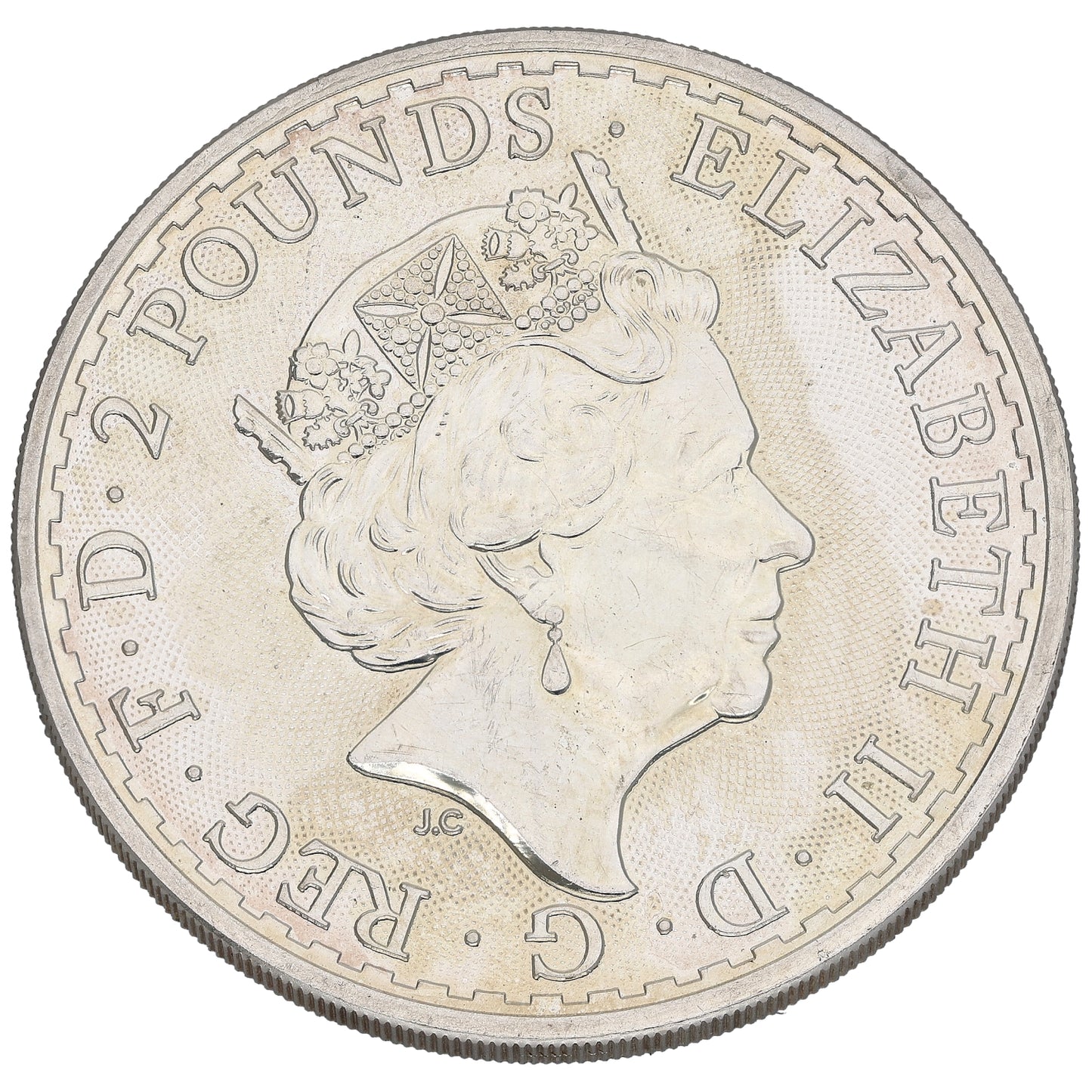 Fine Silver Queen Elizabeth II 1 OZ Britannia Coin 2022