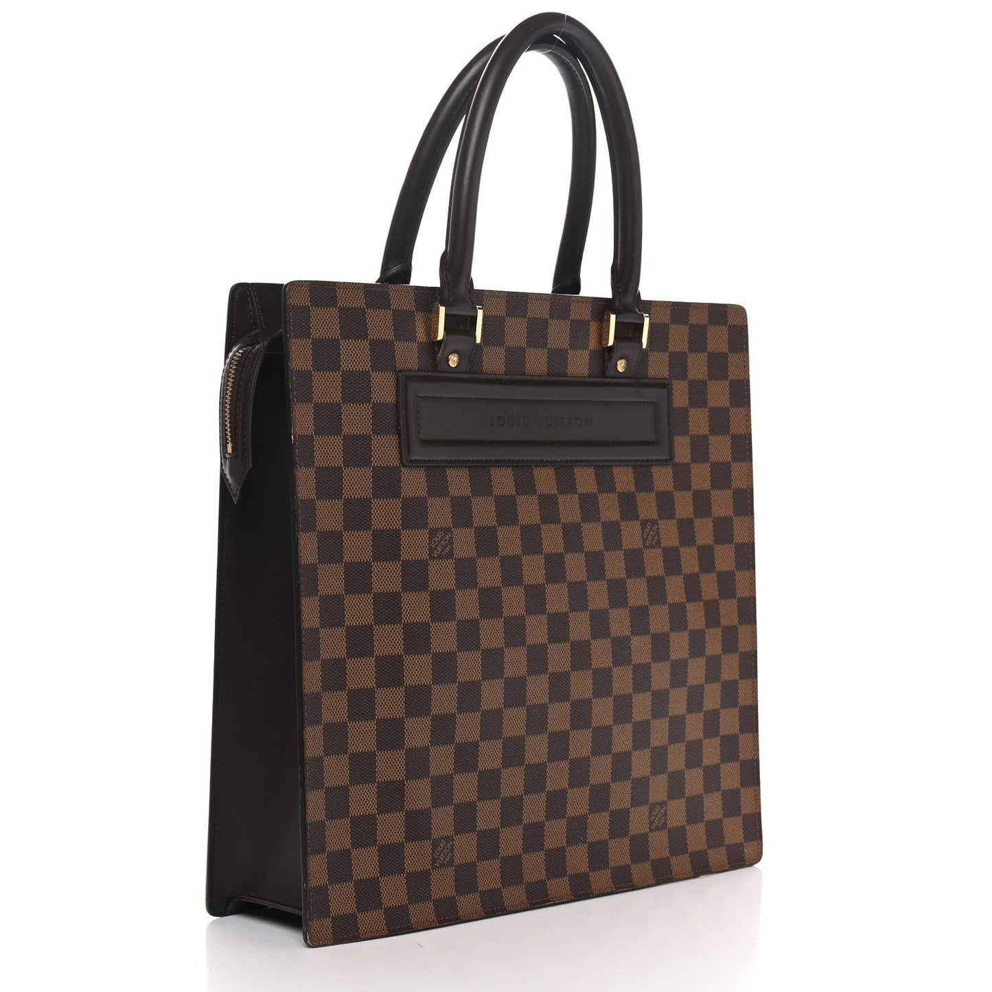 Louis Vuitton Venice Sac Plat Damier Ebene Coated Canvas Bag - Brown