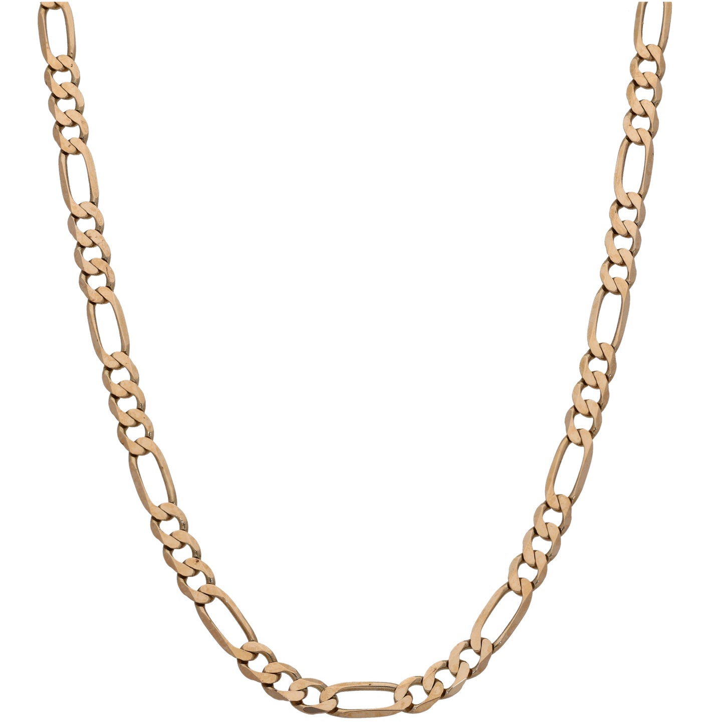 9ct Gold Figaro Chain 22"