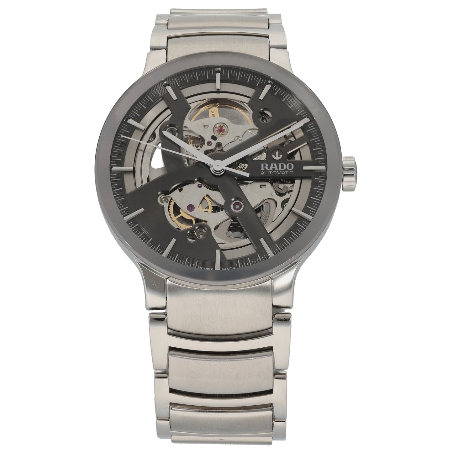 Rado Centrix Open Heart 734.0179.3 38mm Stainless Steel Watch