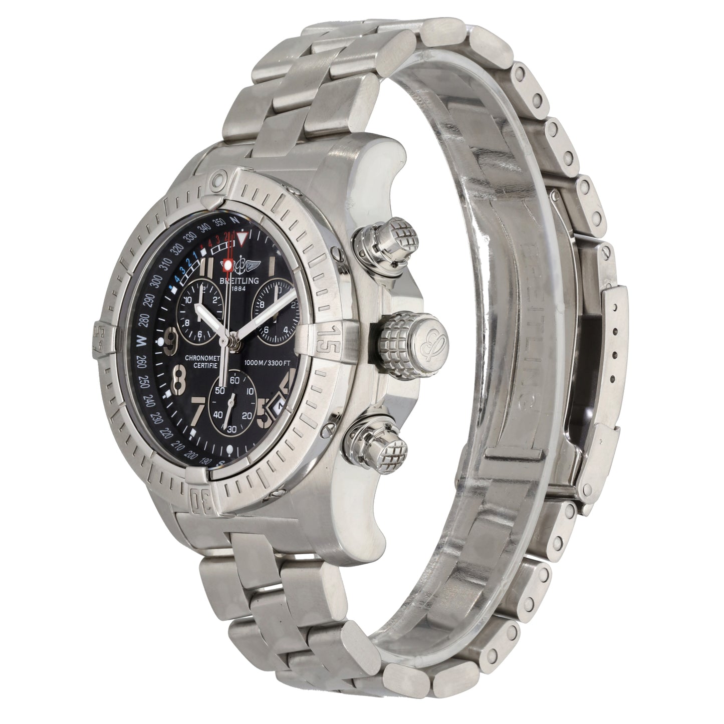 Breitling Avenger Seawolf A73390 45mm Stainless Steel Watch