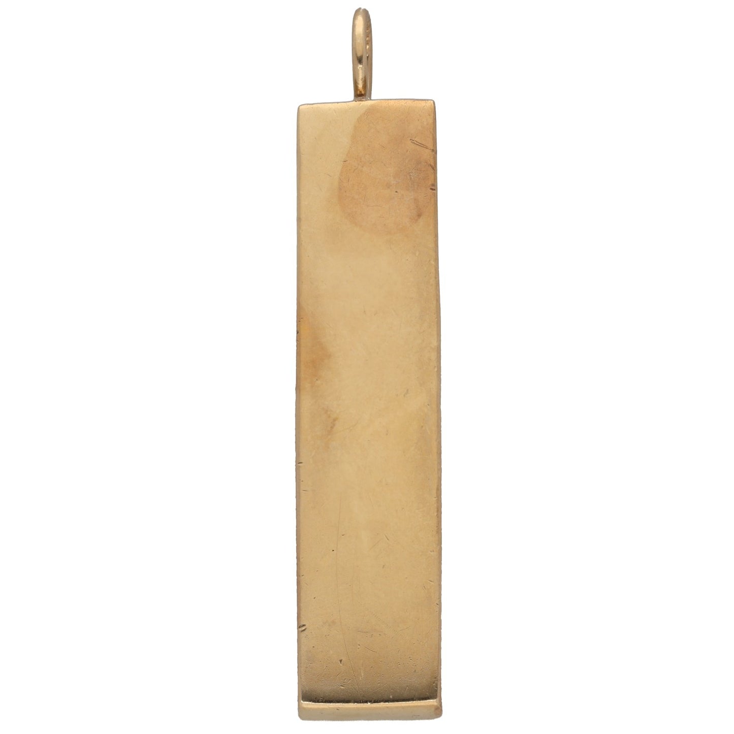 9ct Gold Ingot Pendant
