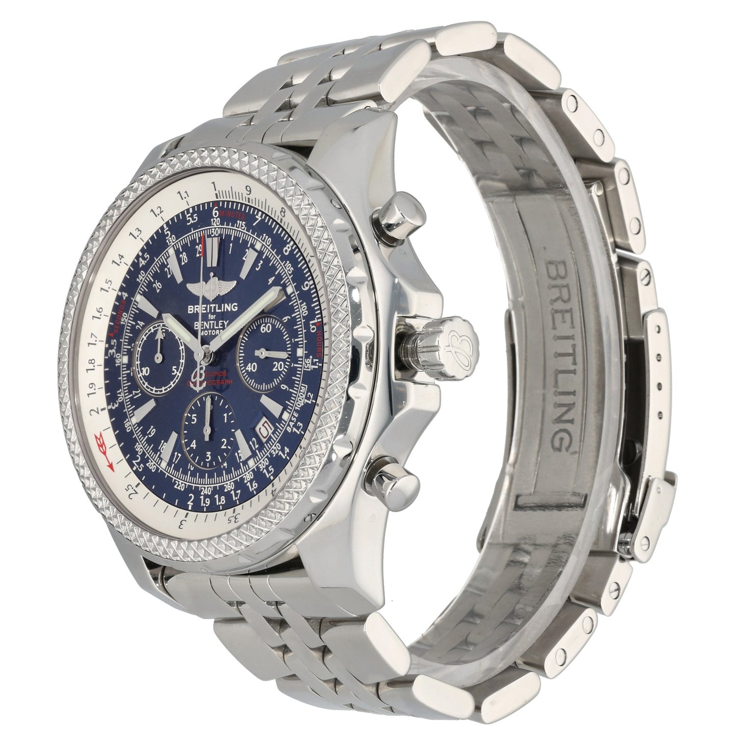 Breitling Bentley Motors A25362 49mm Stainless Steel Watch
