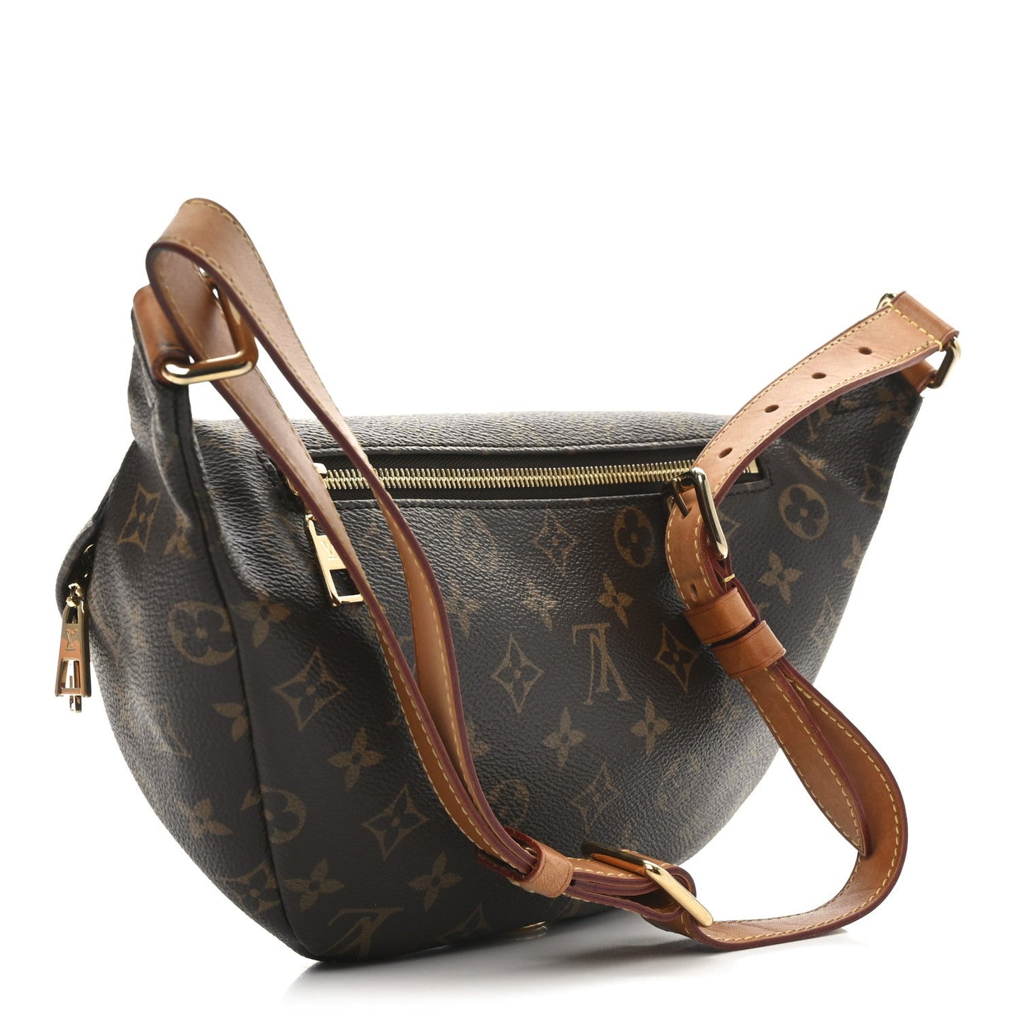 Louis Vuitton Bumbag Monogram Coated Canvas Bag - Brown